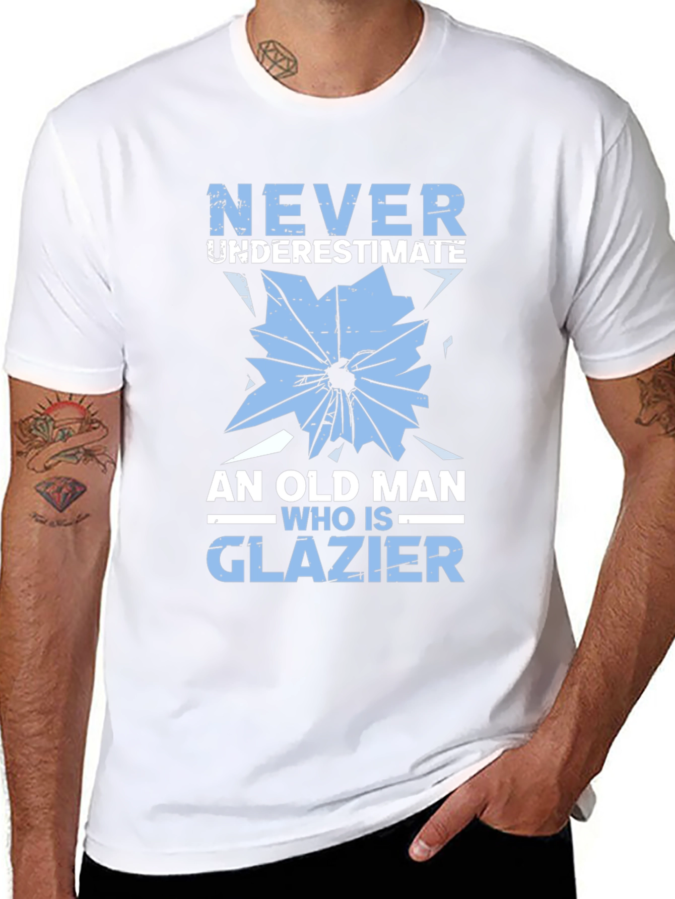 Never Underestimate a Glazier T-Shirt
