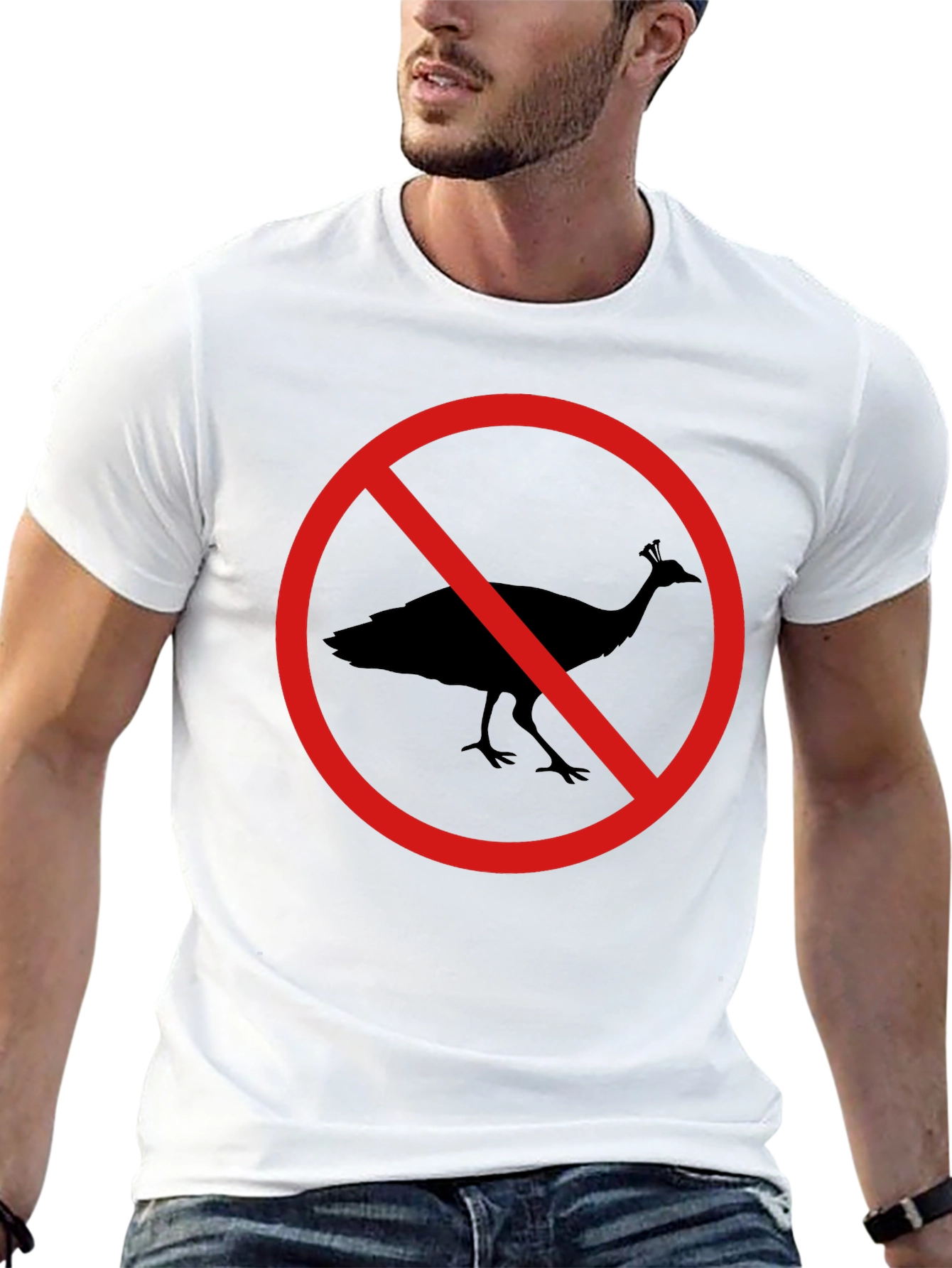 No Peacocks Allowed T-Shirt