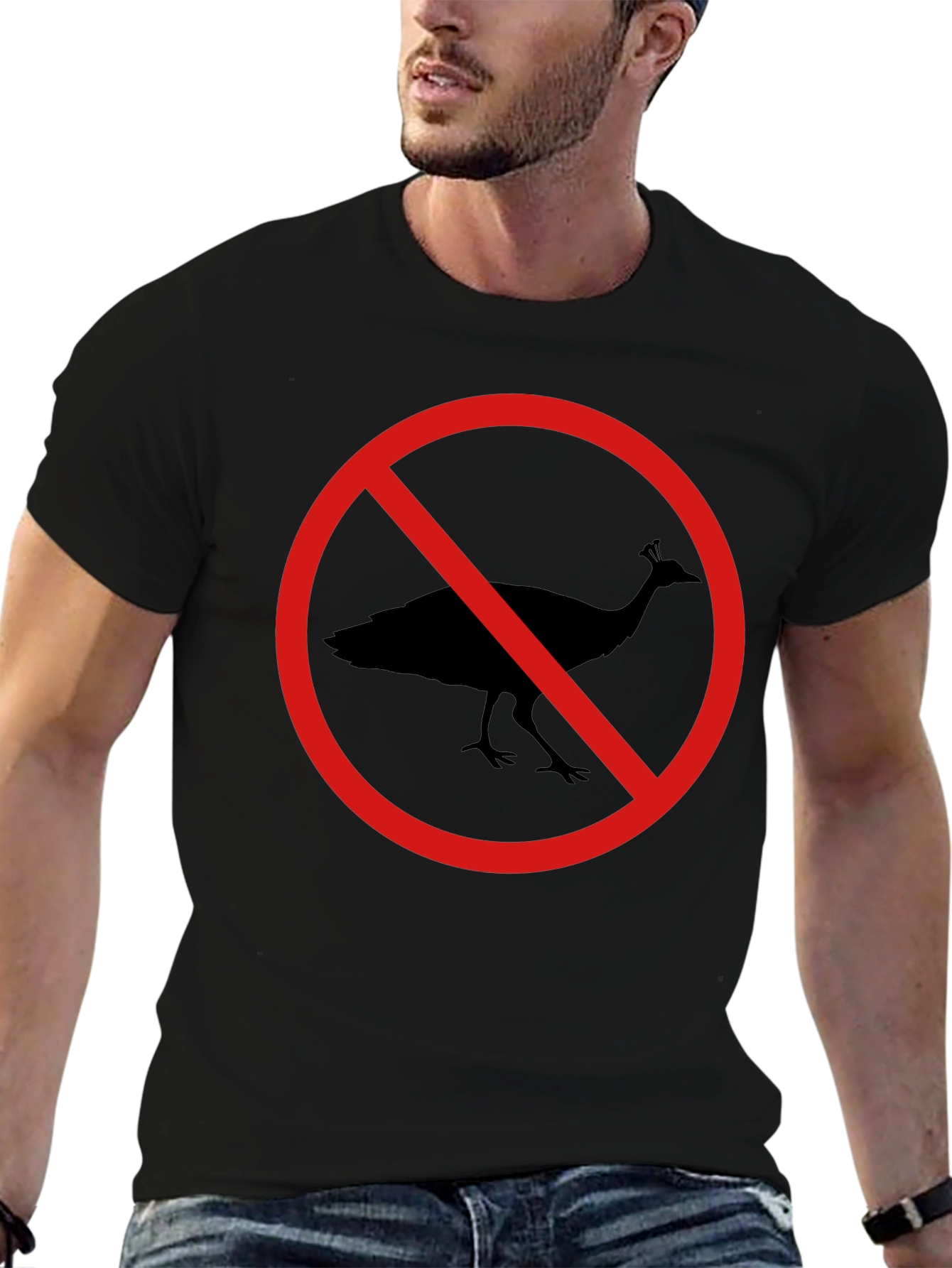 No Peacocks Allowed T-Shirt