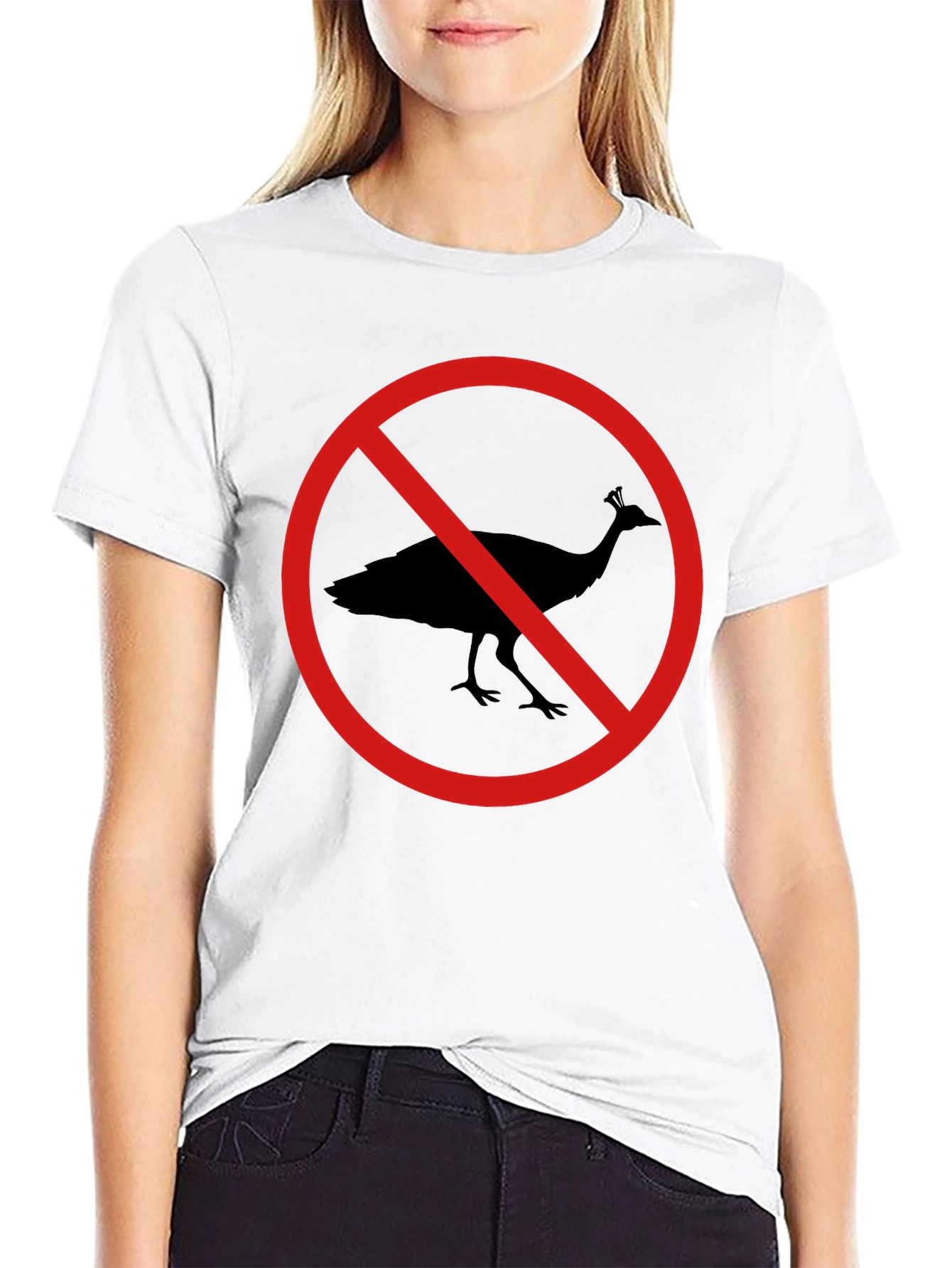 No Peacocks Allowed T-Shirt
