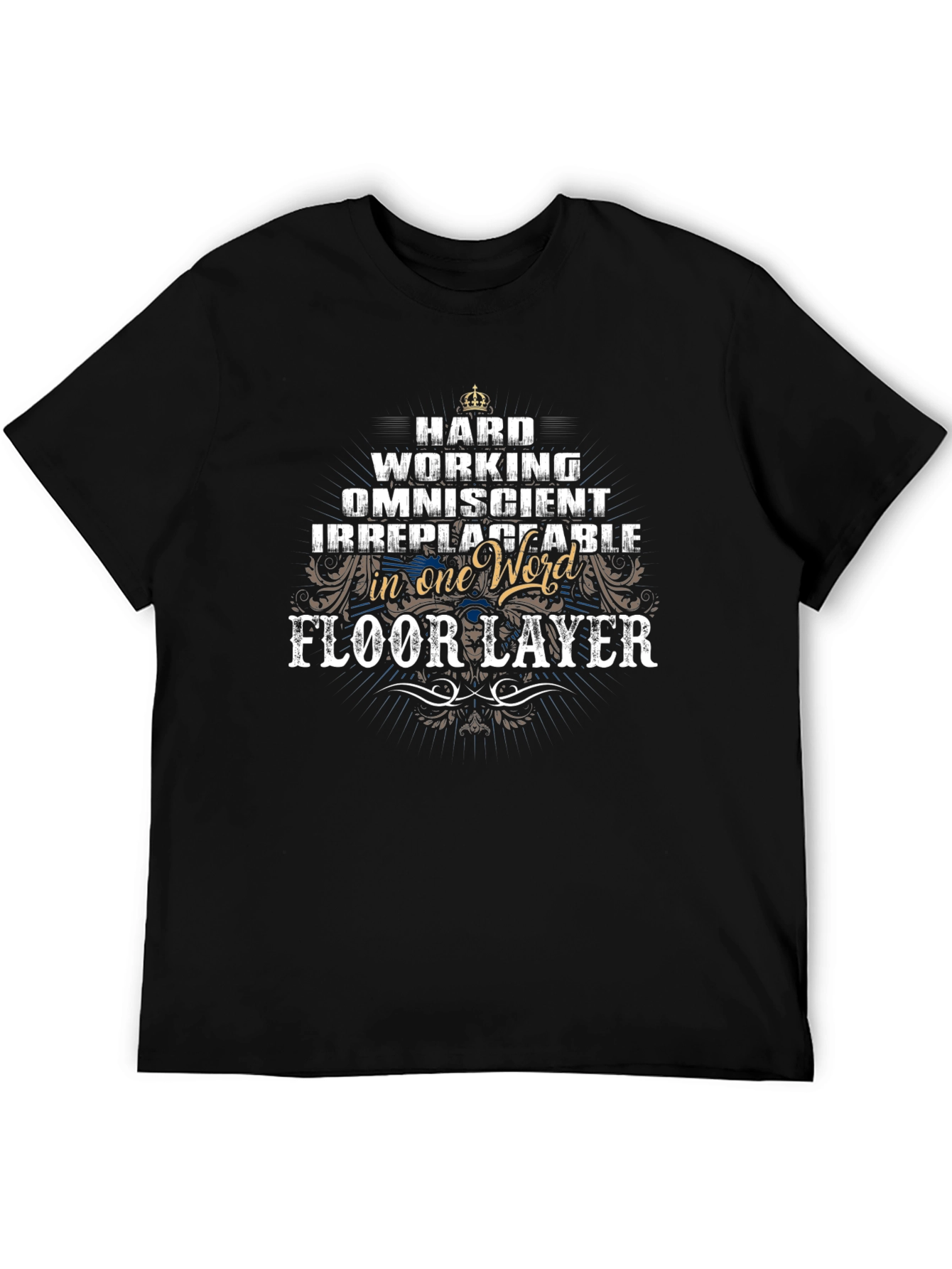 Hard Working Floor Layer Graphic Tee