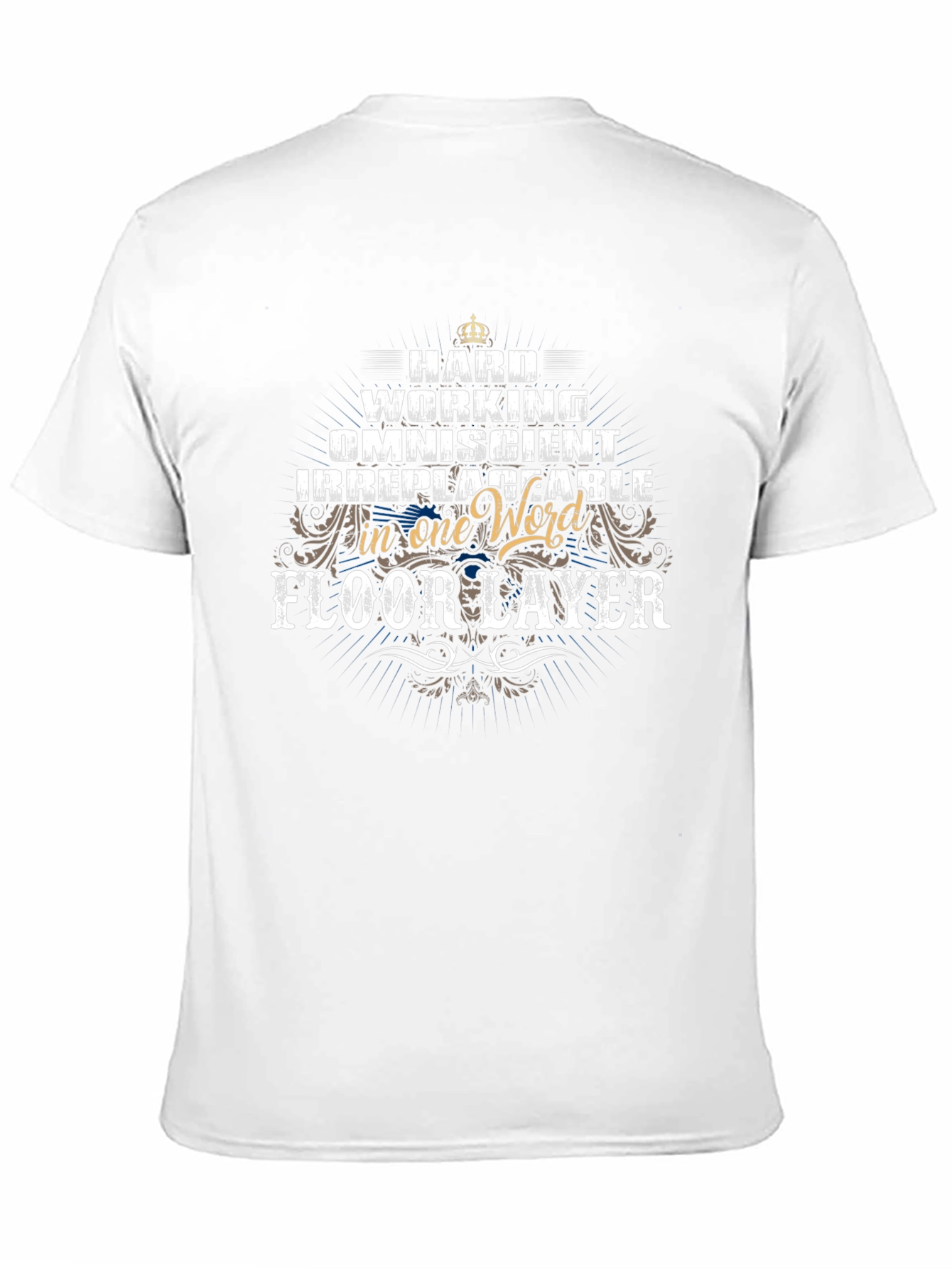Hard Working Floor Layer Graphic Tee