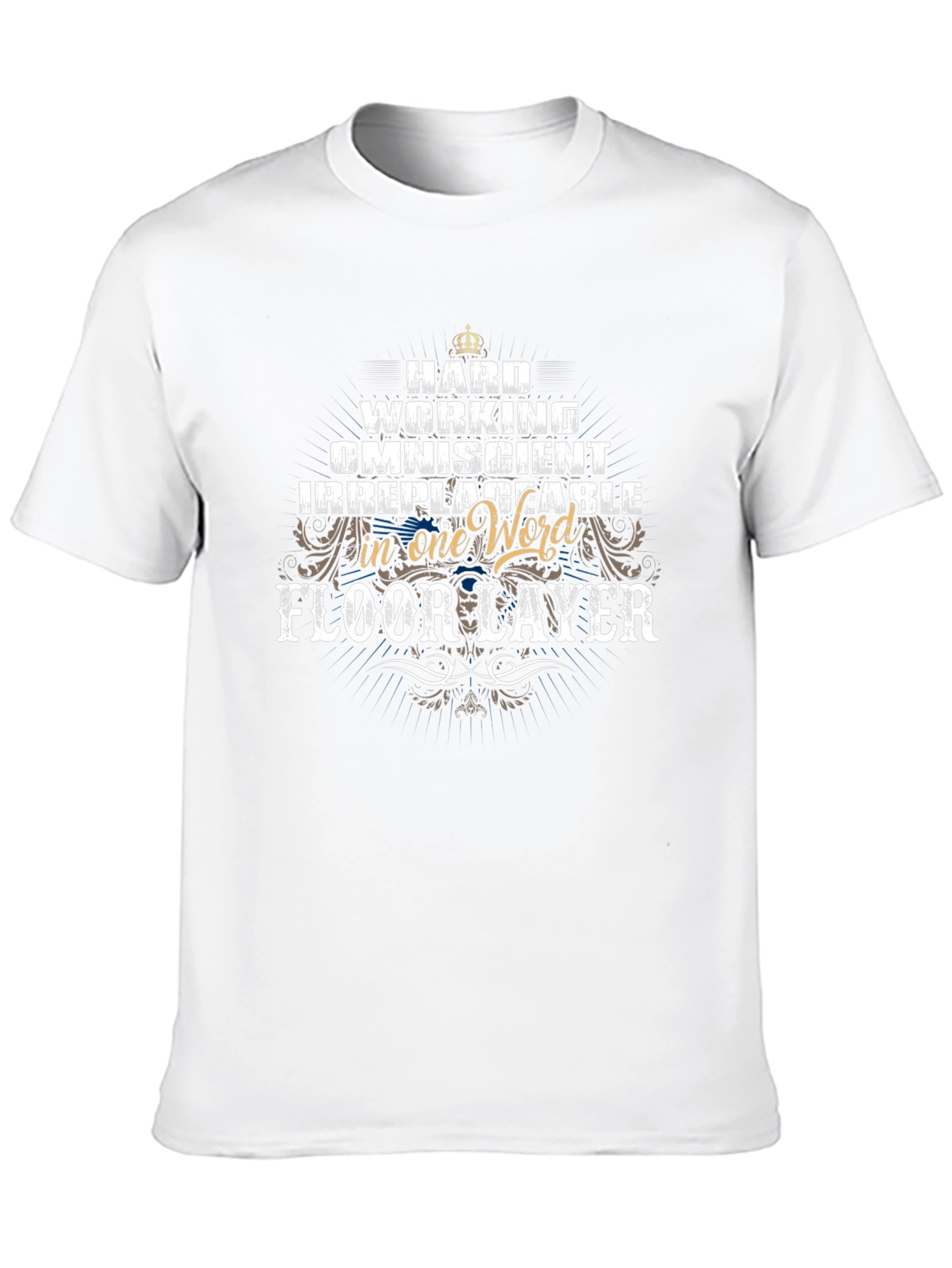 Hard Working Floor Layer Graphic Tee