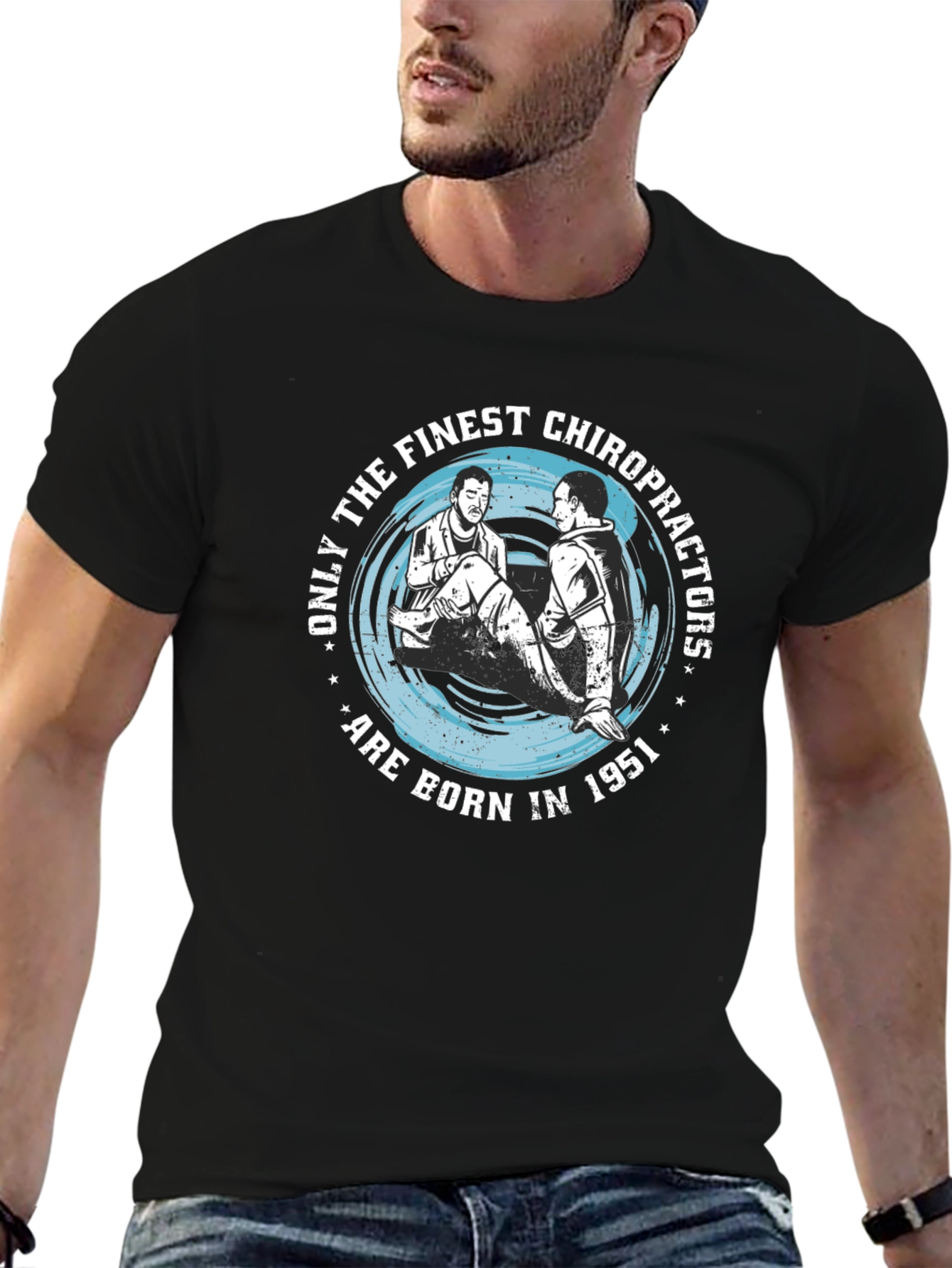 Finest Chiropractors Born in 1951 T-Shirt