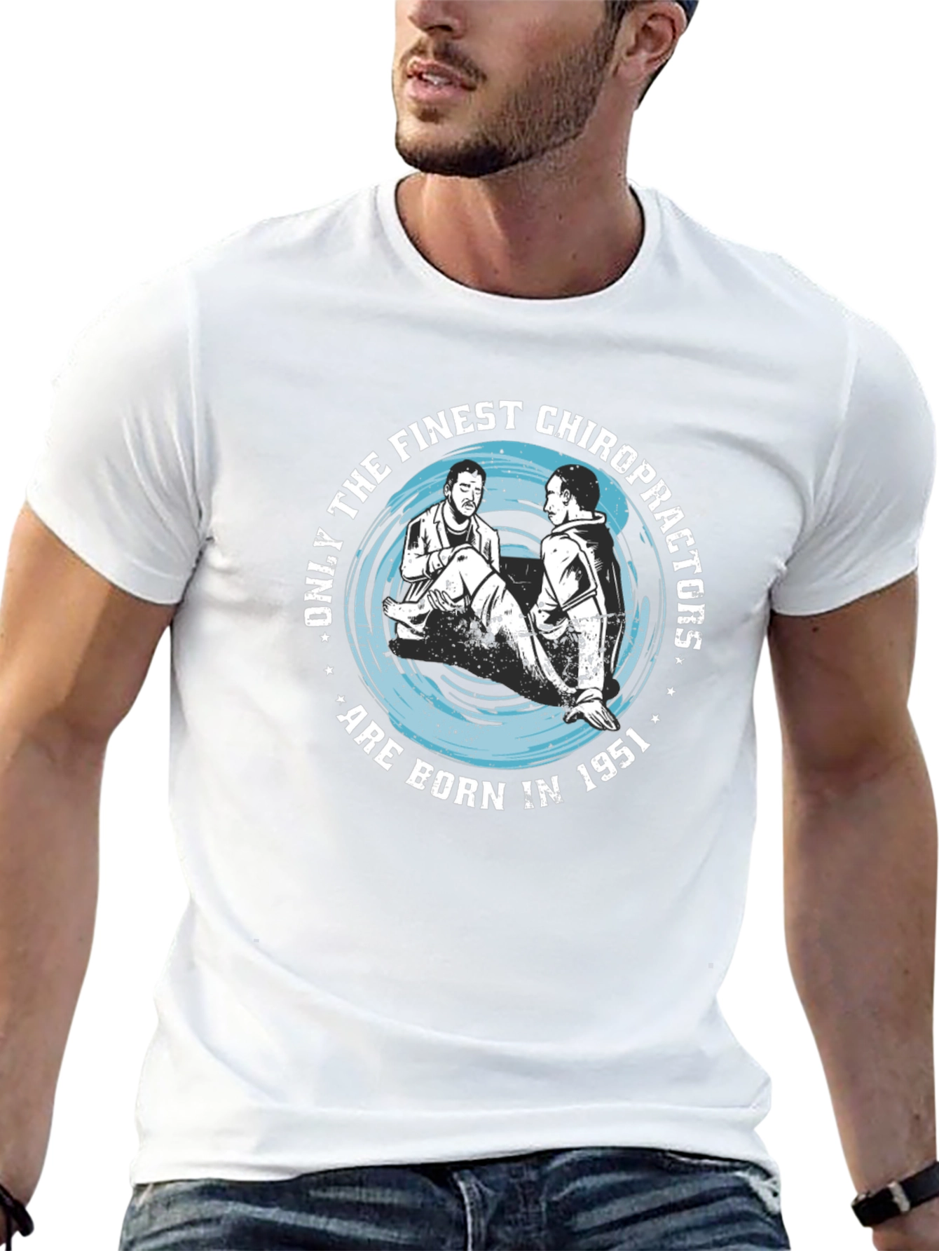 Finest Chiropractors Born in 1951 T-Shirt