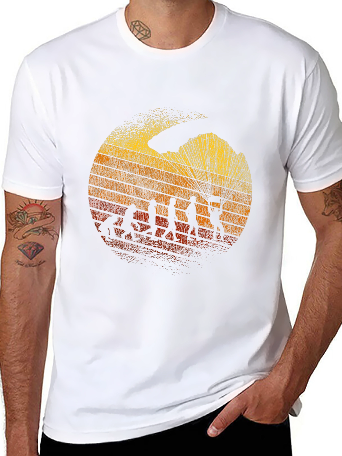 Parachute Evolution Black T-Shirt