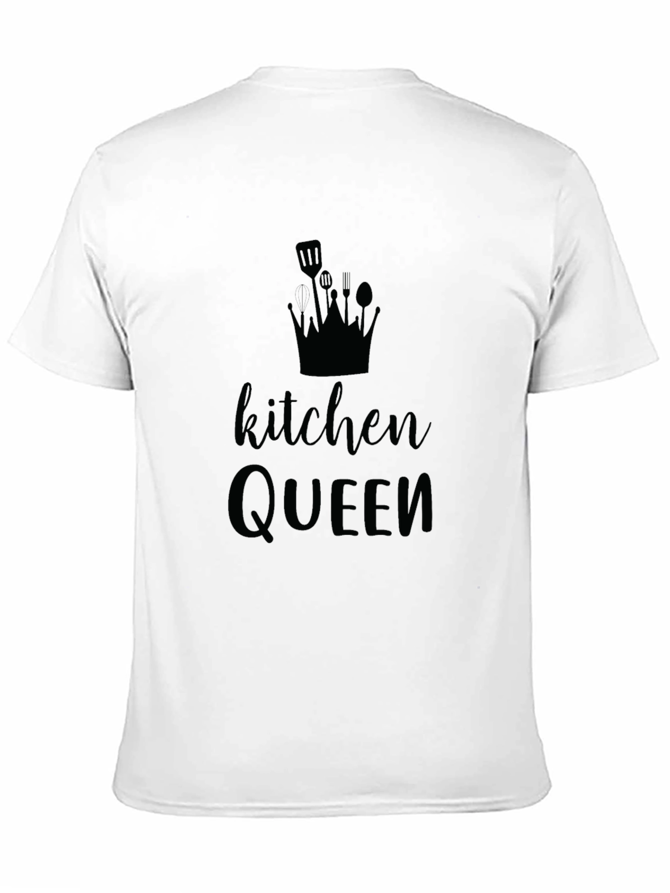 Kitchen Queen Black Graphic Tee
