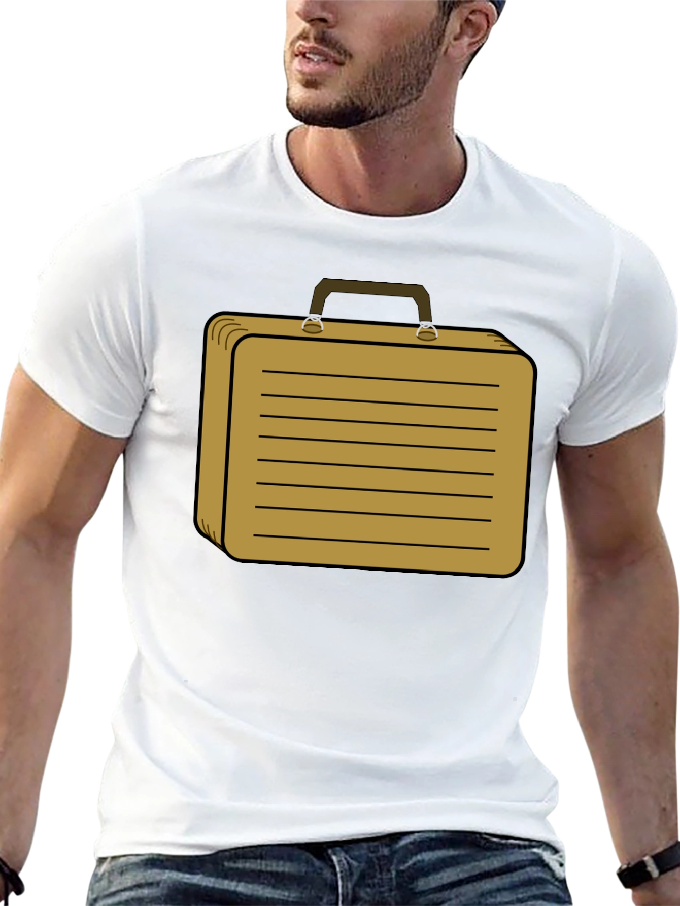 Briefcase Graphic Tee - Black