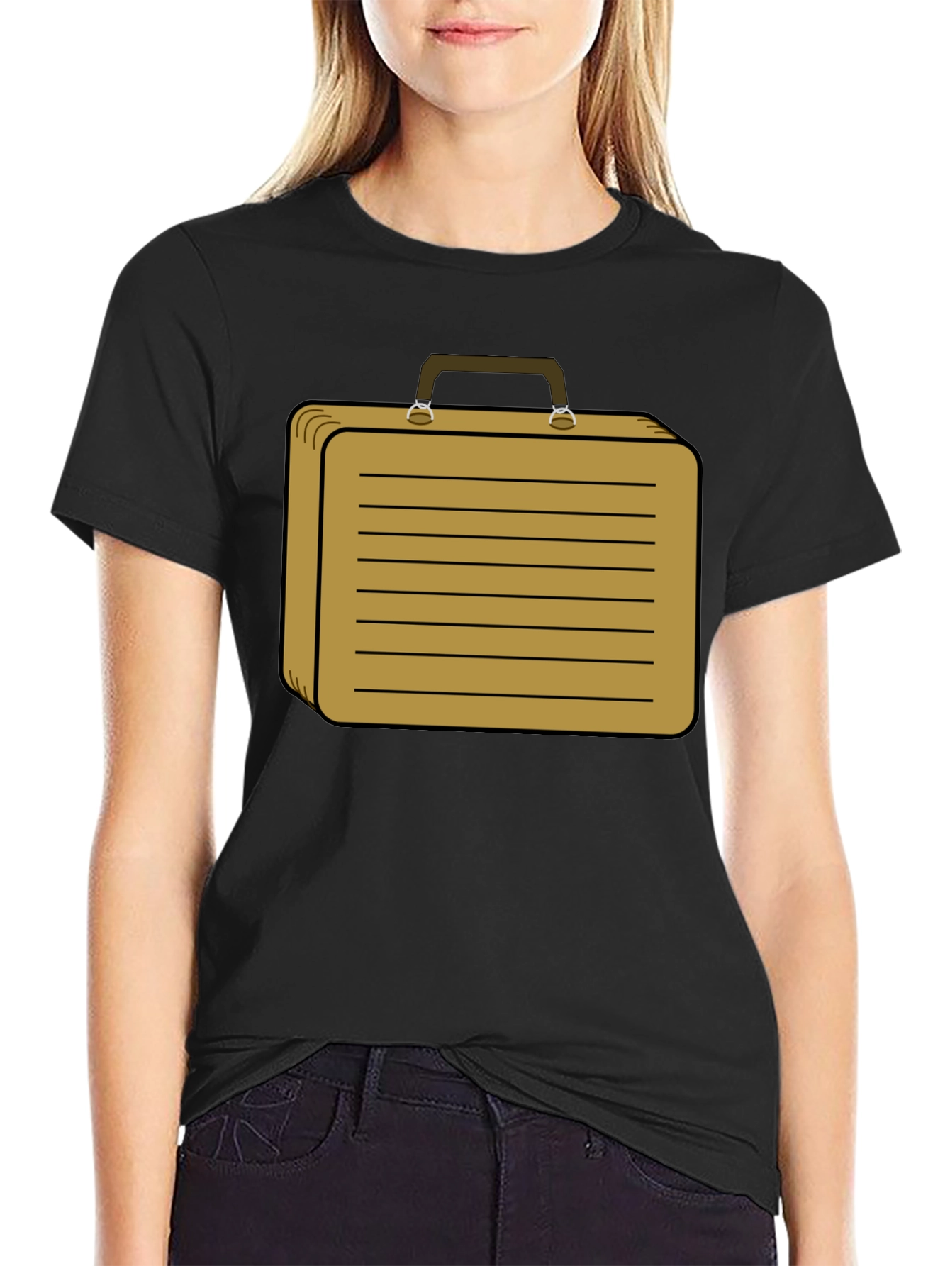 Briefcase Graphic Tee - Black