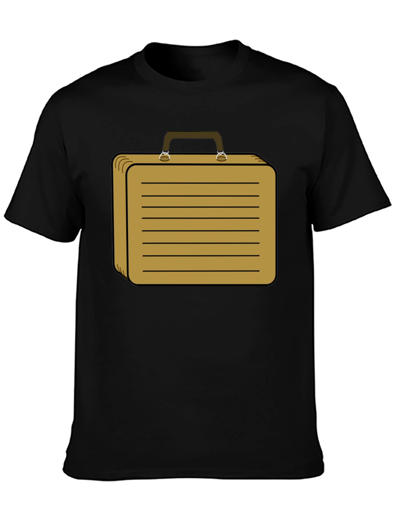 Briefcase Graphic Tee - Black