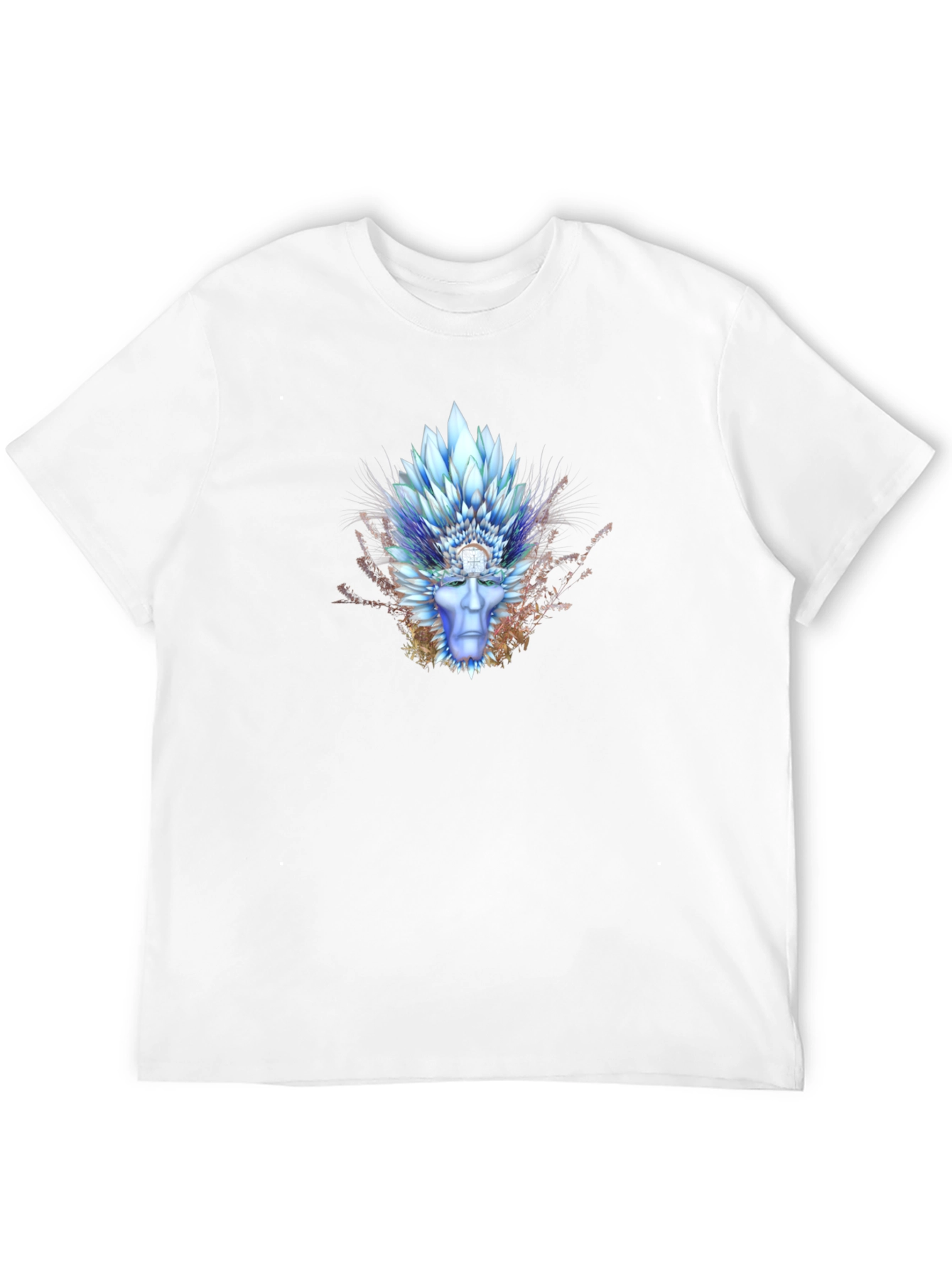 Mystic Ice King Graphic Tee - Premium Black T-Shirt