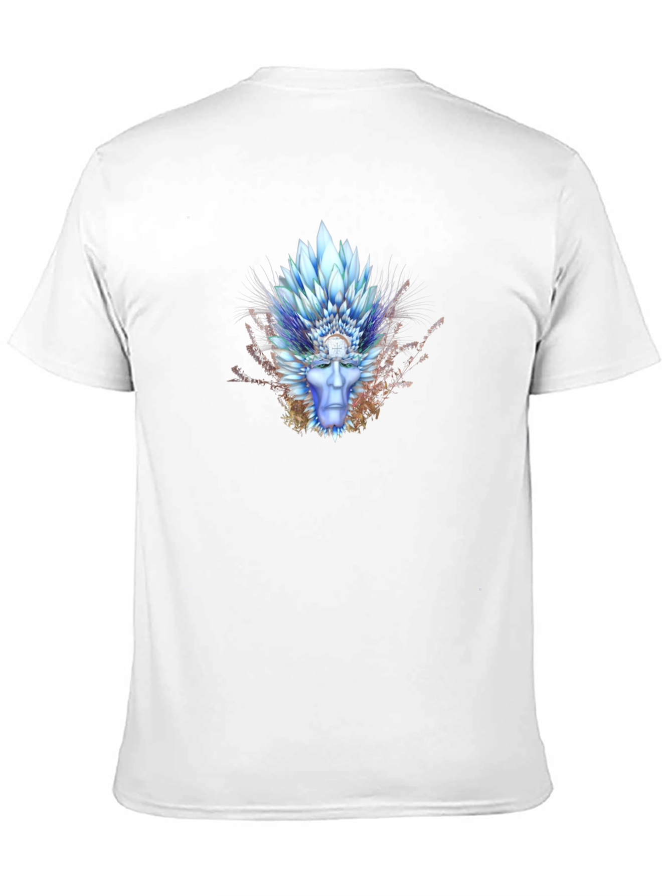 Mystic Ice King Graphic Tee - Premium Black T-Shirt