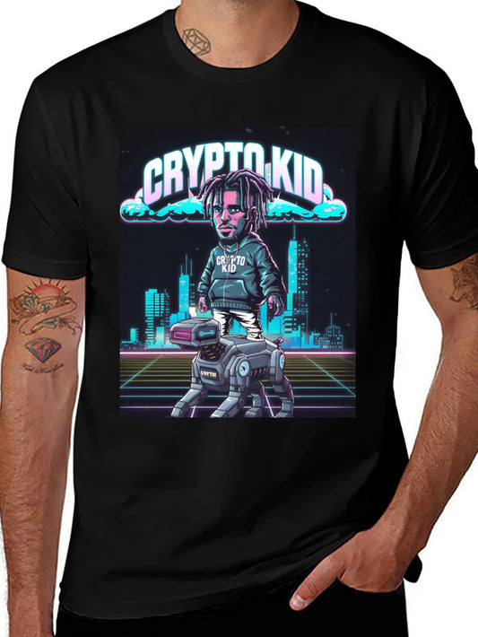 Crypto Kid T-Shirt: Cyberpunk Style