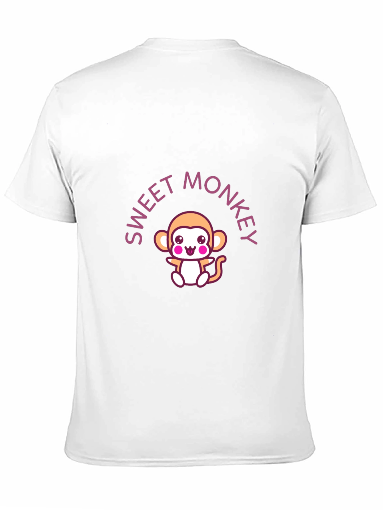 Sweet Monkey Graphic Tee - Black T-Shirt
