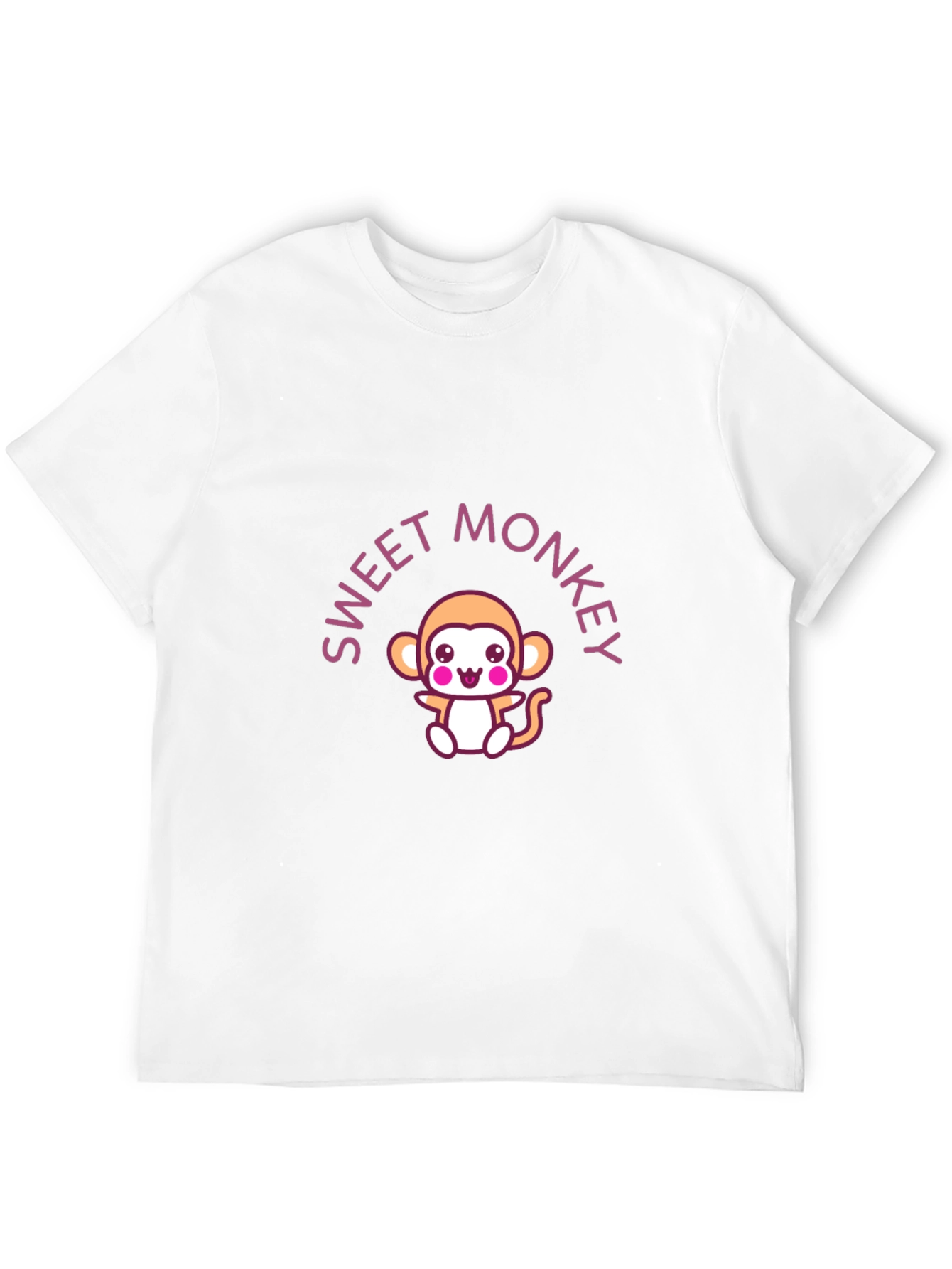 Sweet Monkey Graphic Tee - Black T-Shirt