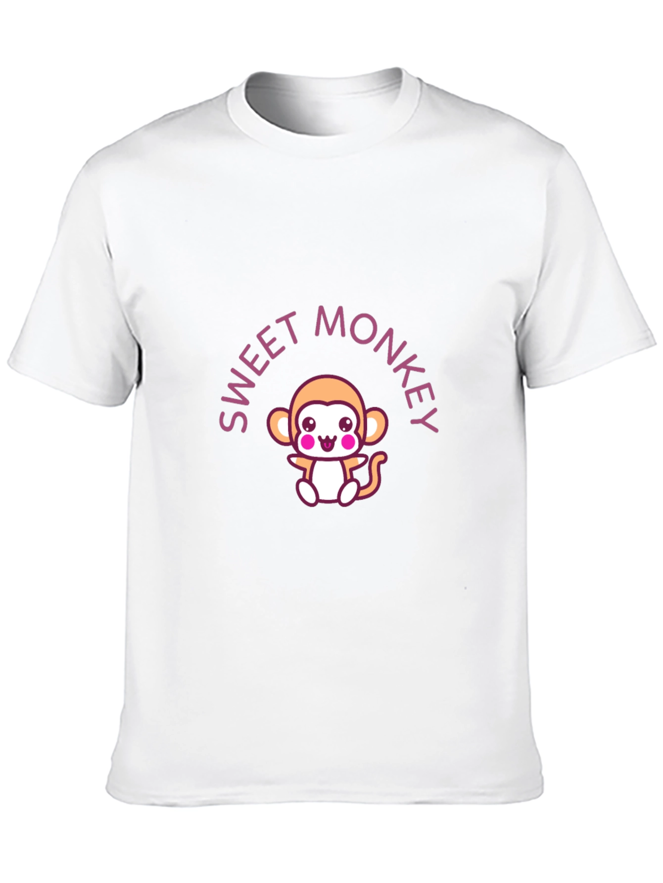 Sweet Monkey Graphic Tee - Black T-Shirt