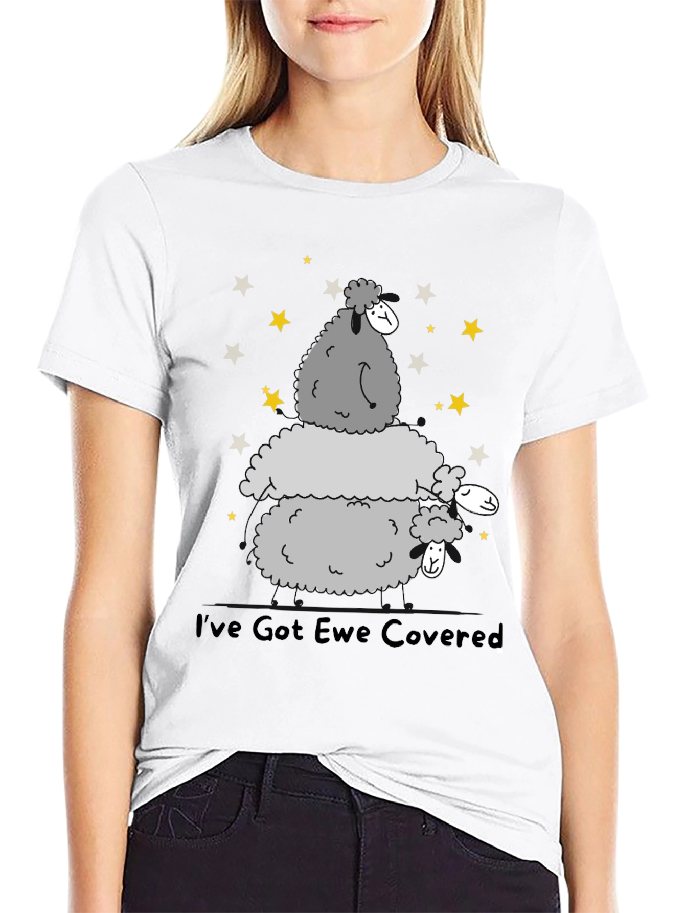 Ive Got Ewe Covered Funny Sheep Pun T-Shirt