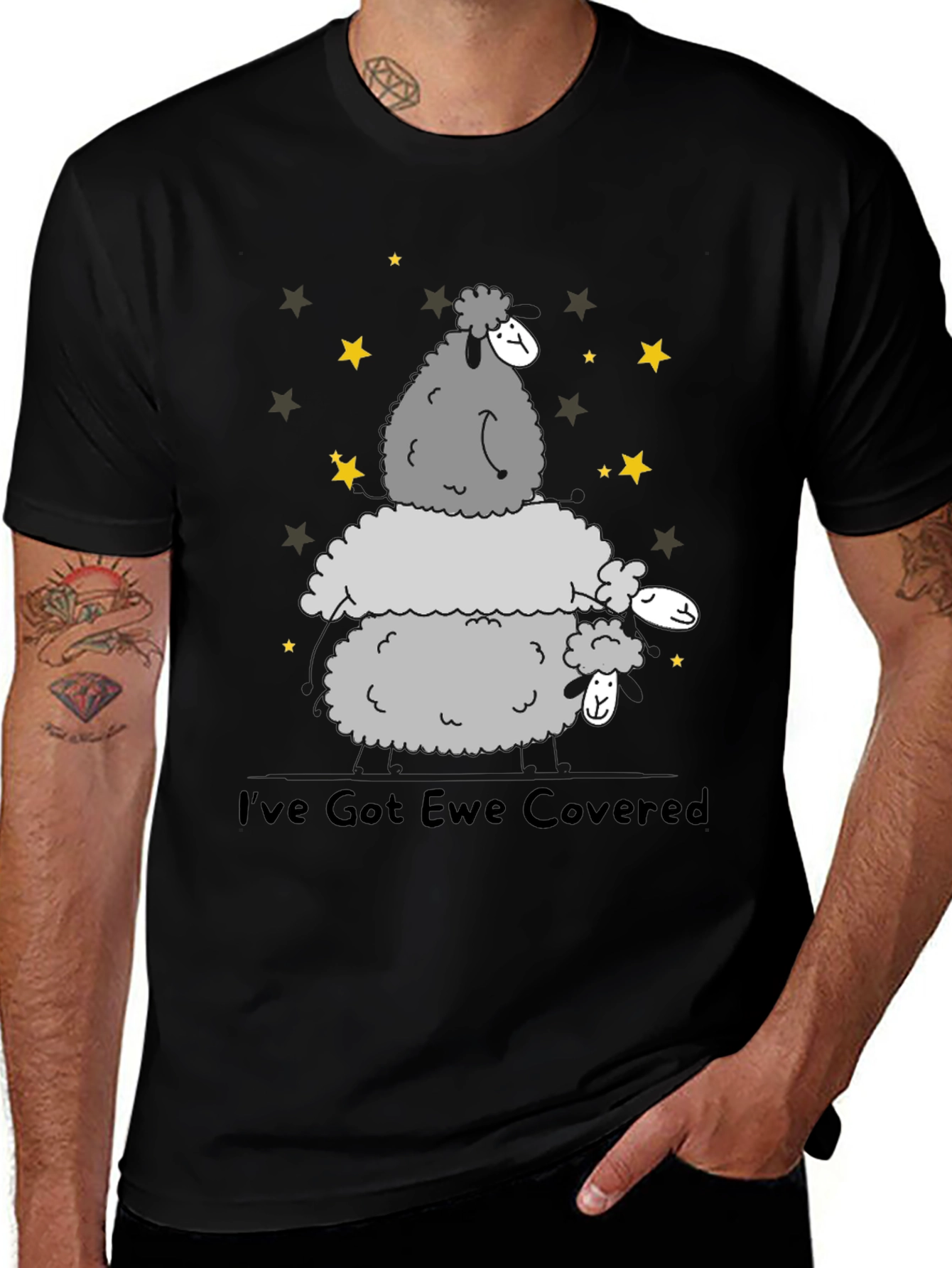 Ive Got Ewe Covered Funny Sheep Pun T-Shirt