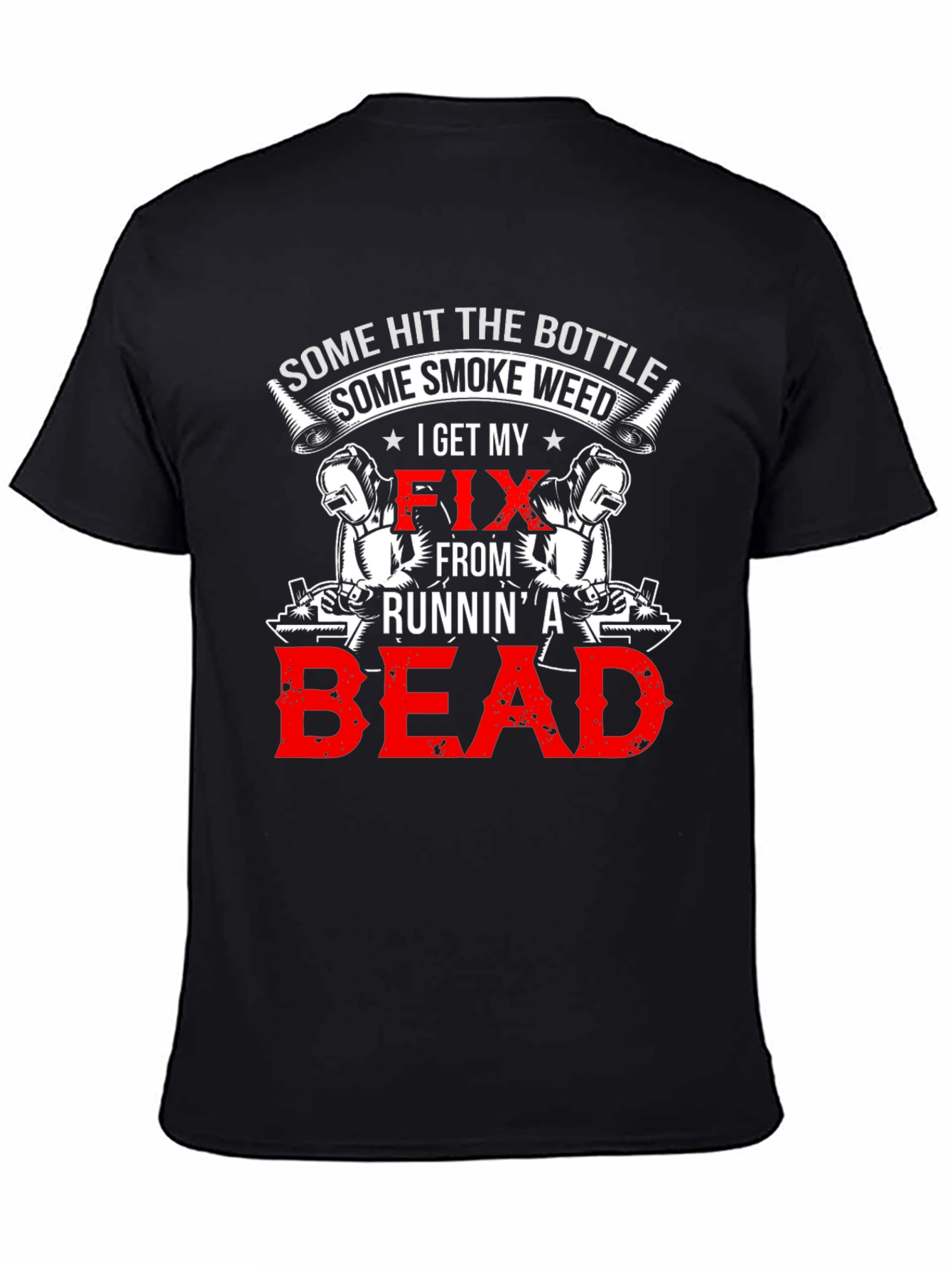 Welders Runnin A Bead Graphic T-Shirt