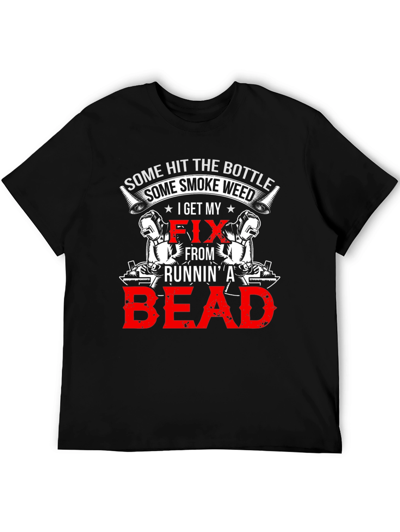 Welders Runnin A Bead Graphic T-Shirt