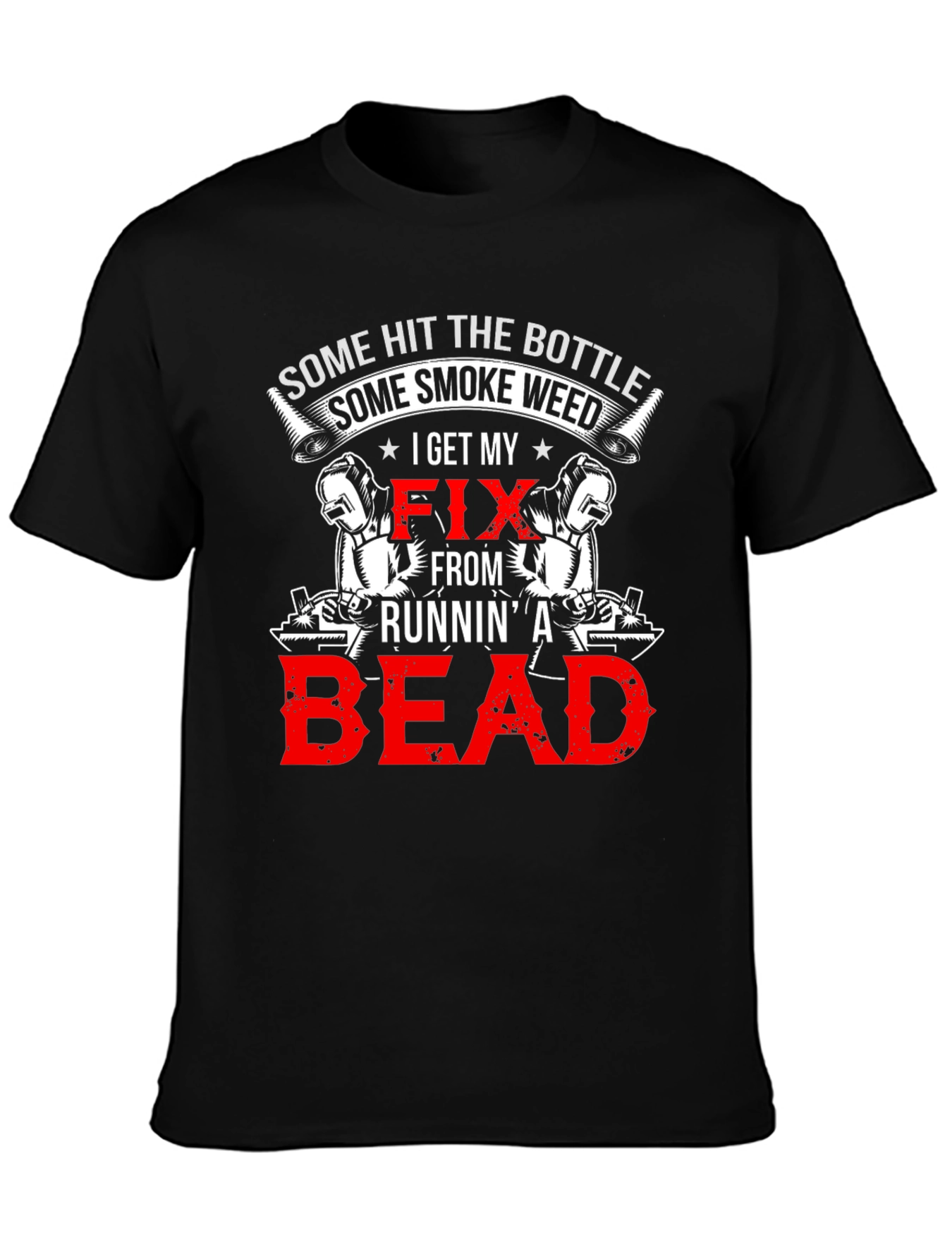 Welders Runnin A Bead Graphic T-Shirt