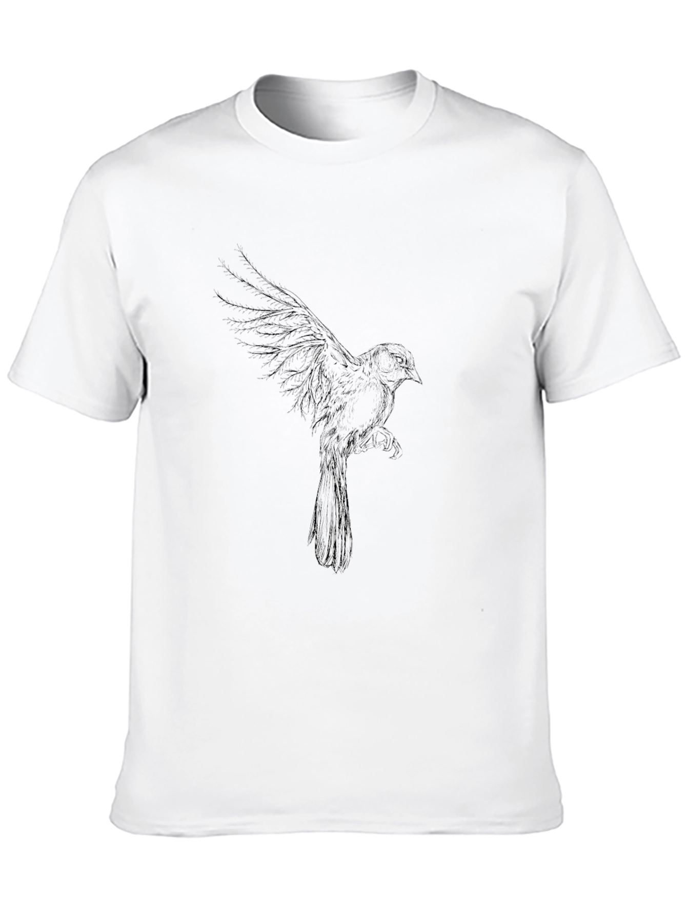 Black Bird Graphic T-Shirt