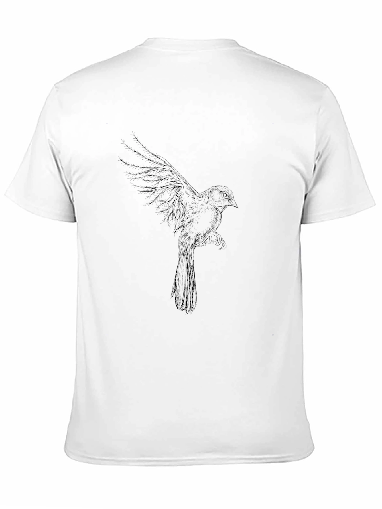 Black Bird Graphic T-Shirt