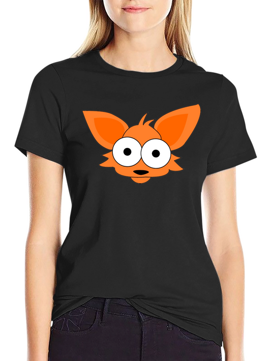 Fox Graphic Black T-Shirt - Fun & Unique Design