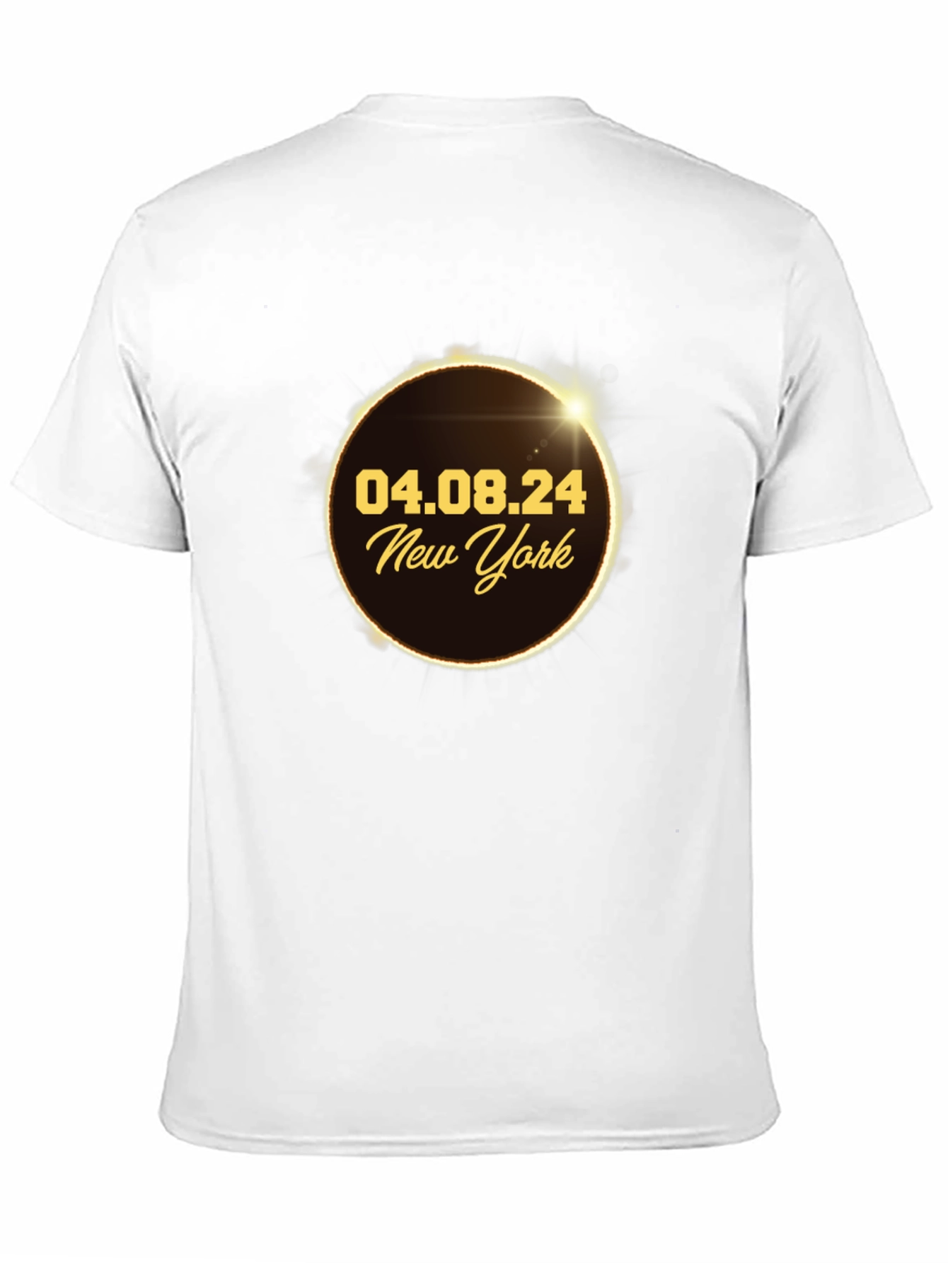 Total Solar Eclipse 04.08.24 New York T-Shirt