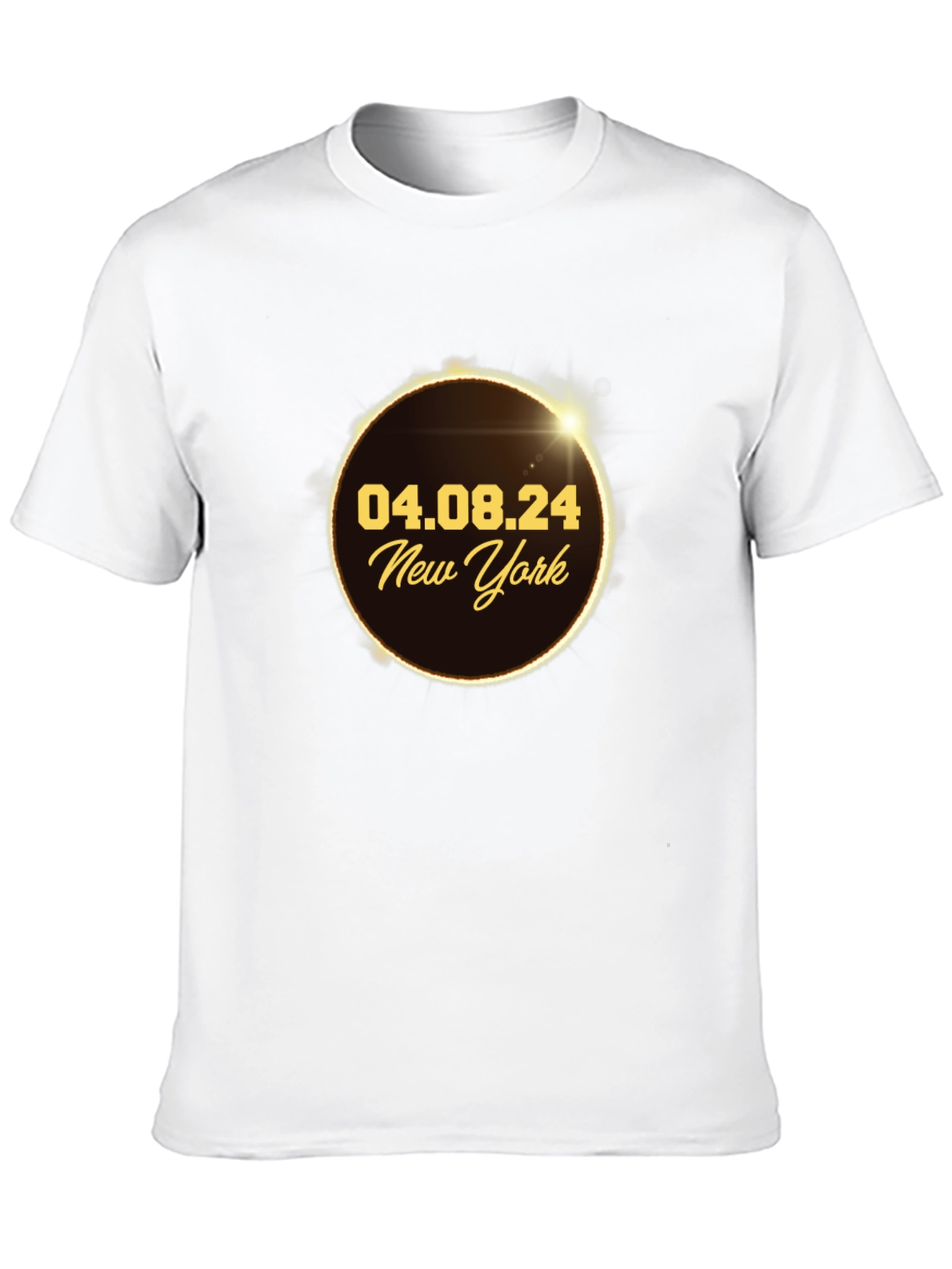Total Solar Eclipse 04.08.24 New York T-Shirt