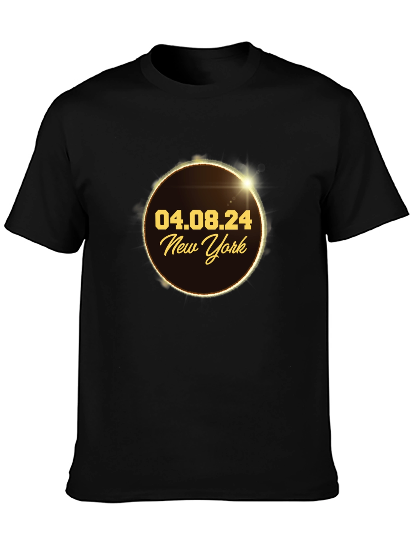 Total Solar Eclipse 04.08.24 New York T-Shirt