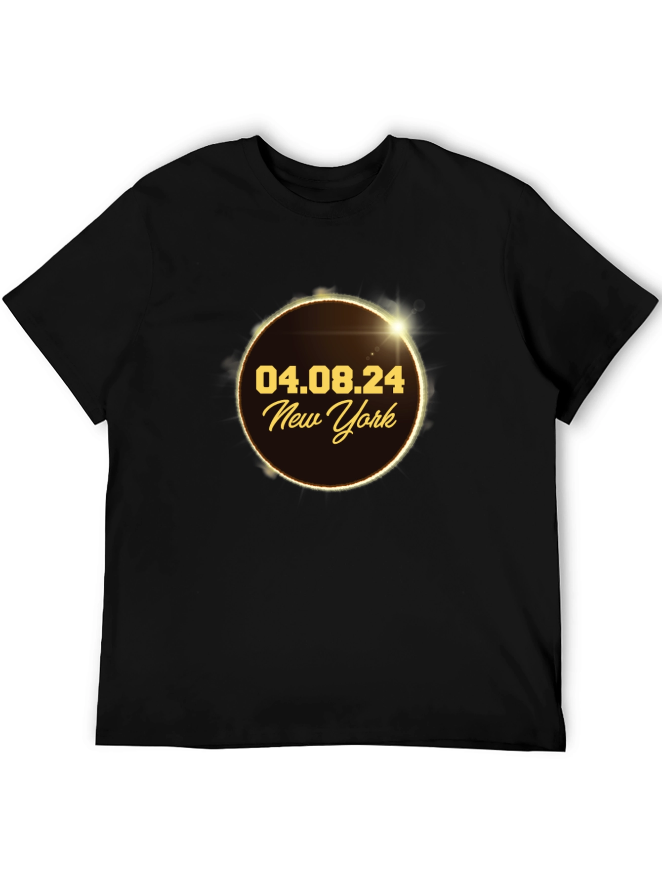 Total Solar Eclipse 04.08.24 New York T-Shirt