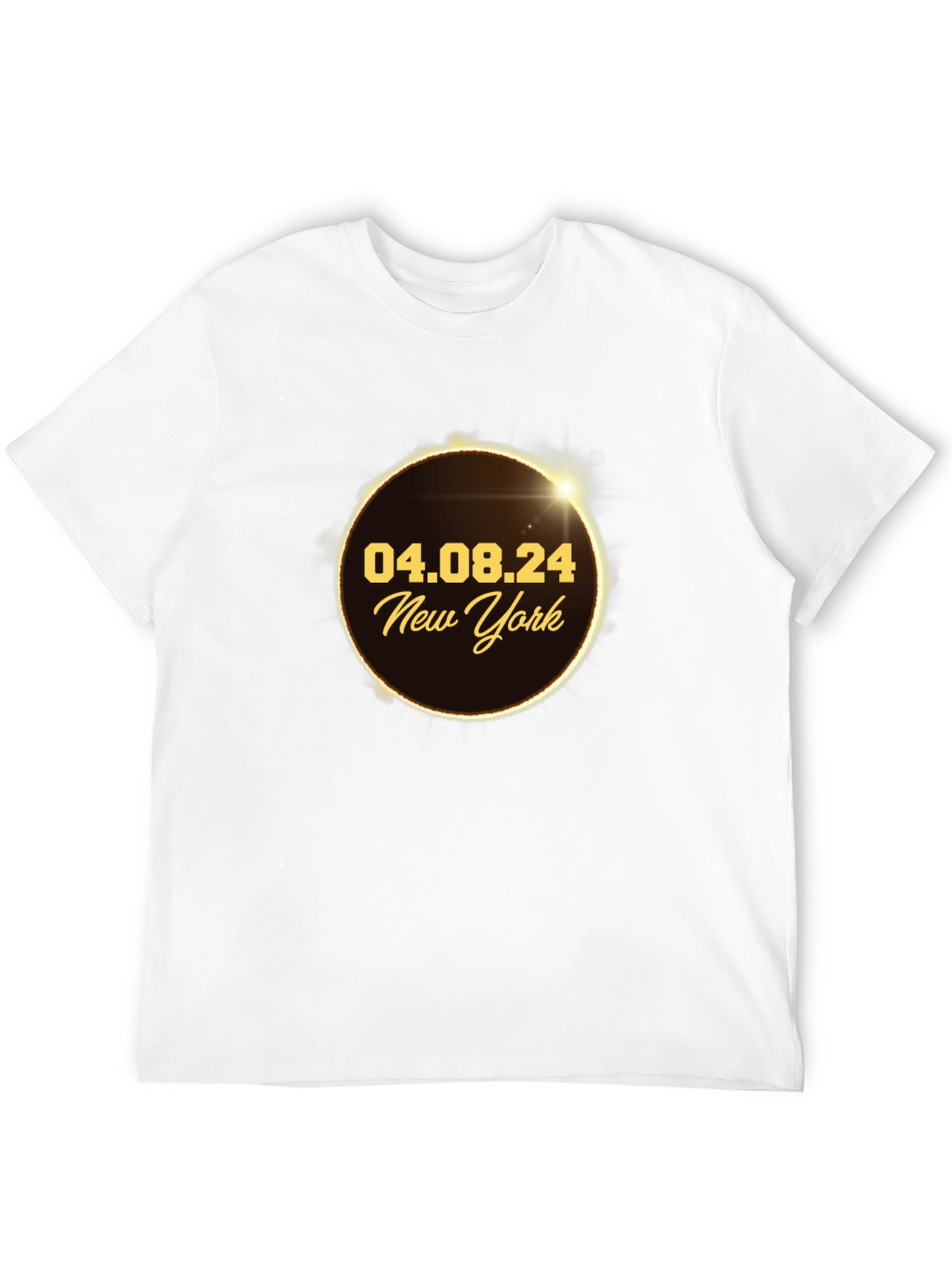 Total Solar Eclipse 04.08.24 New York T-Shirt