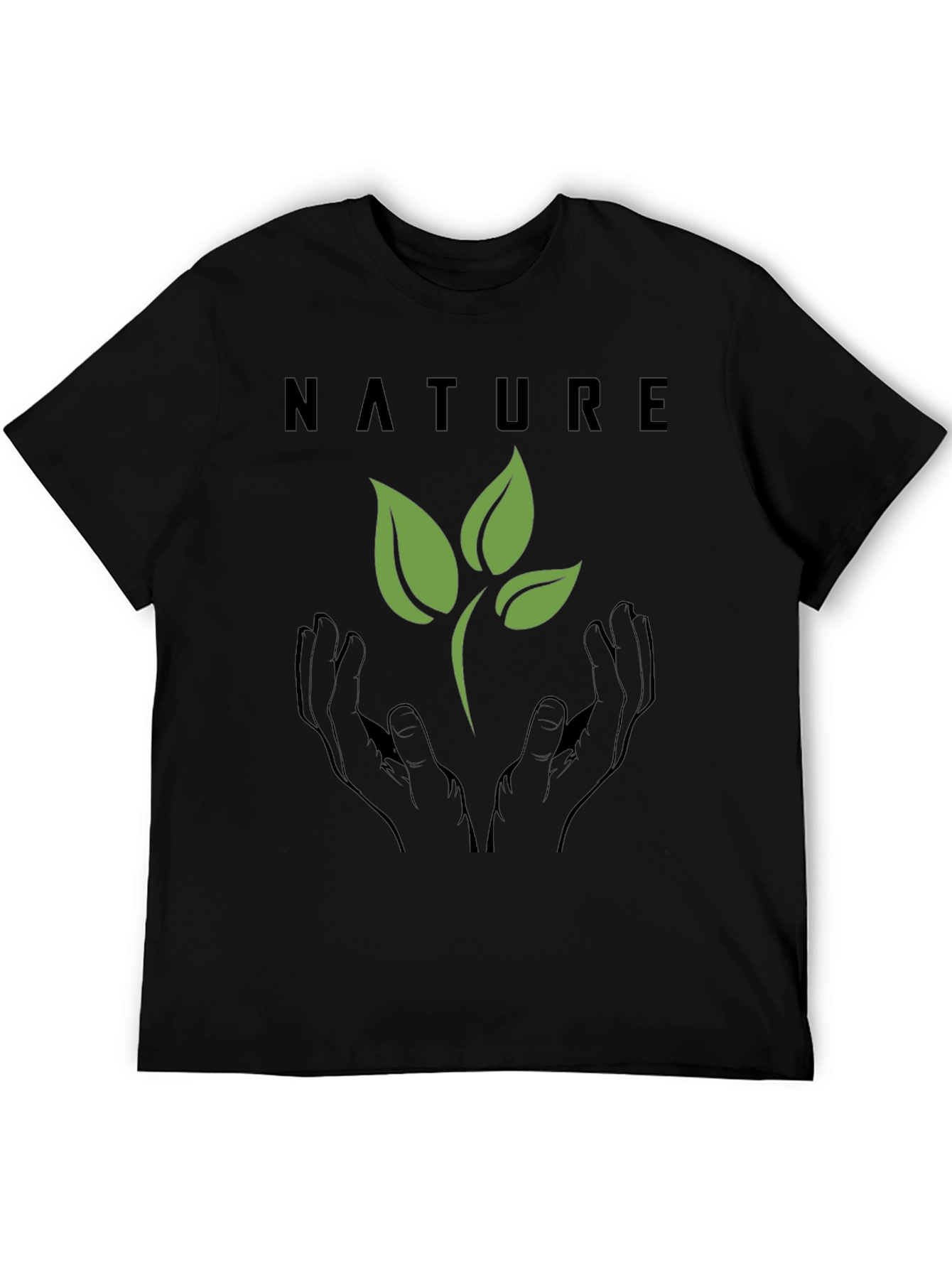 Nature Graphic Tee - Eco Friendly Design