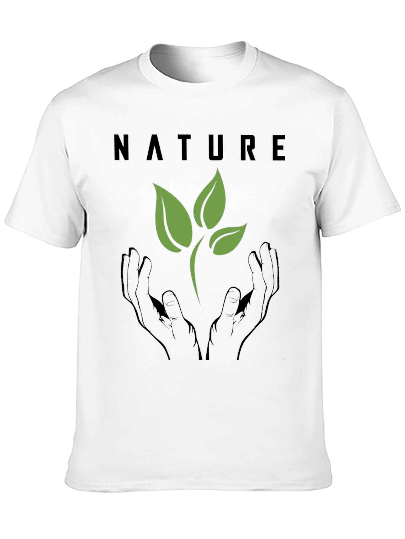 Nature Graphic Tee - Eco Friendly Design