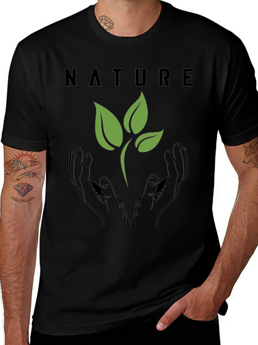 Nature Graphic Tee - Eco Friendly Design