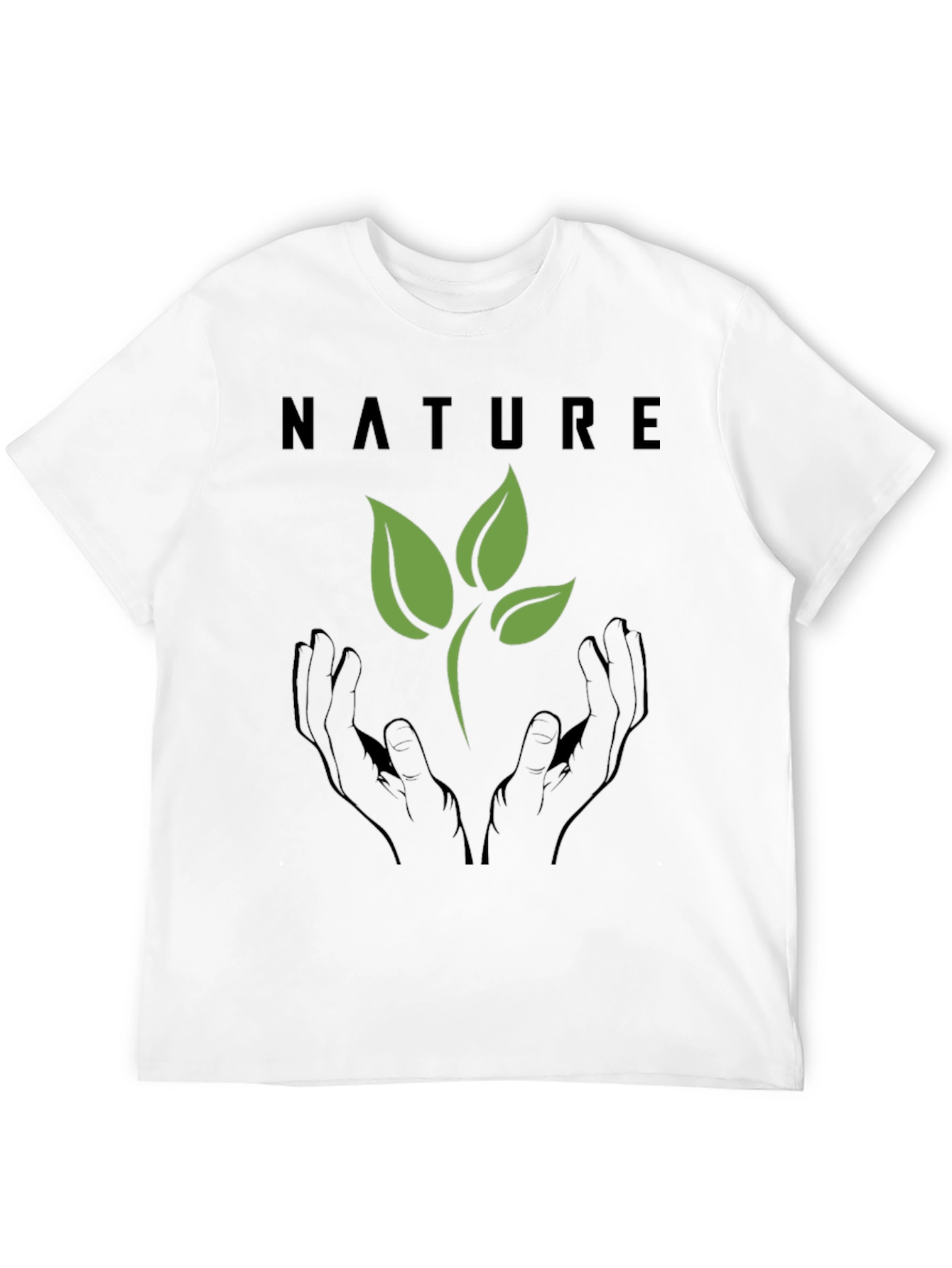 Nature Graphic Tee - Eco Friendly Design