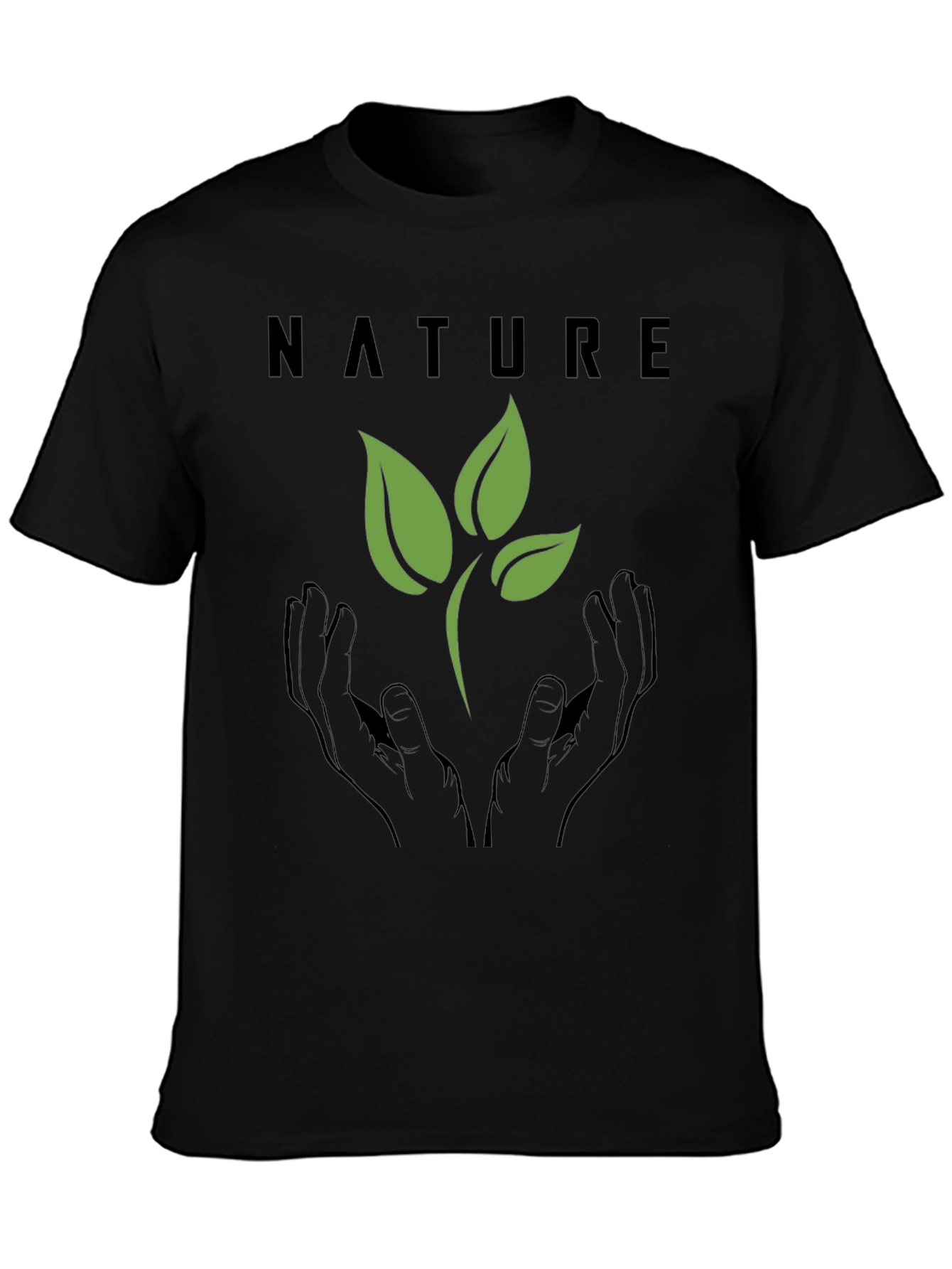 Nature Graphic Tee - Eco Friendly Design