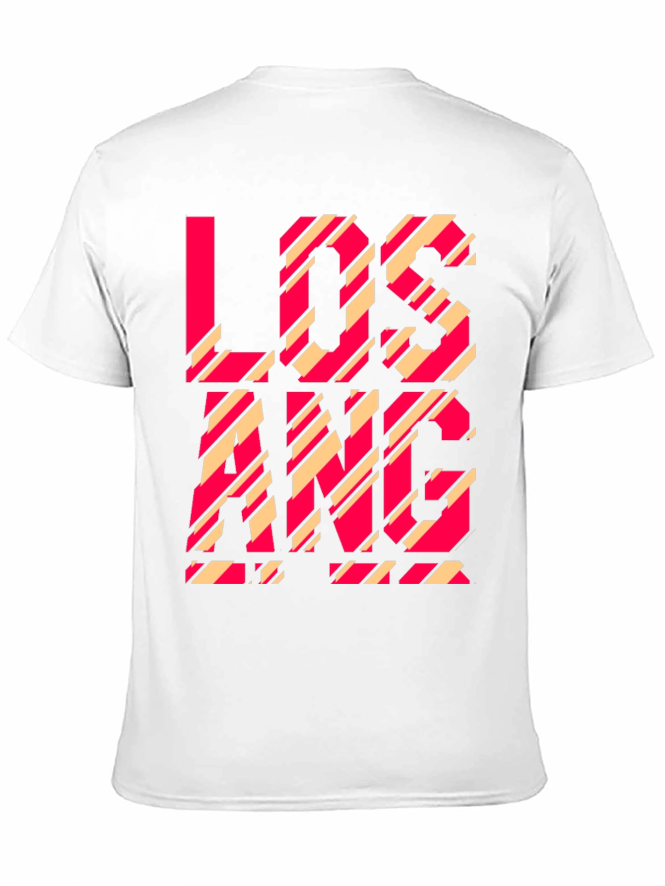 Los Angeles Graphic Tee - Black Cotton Blend