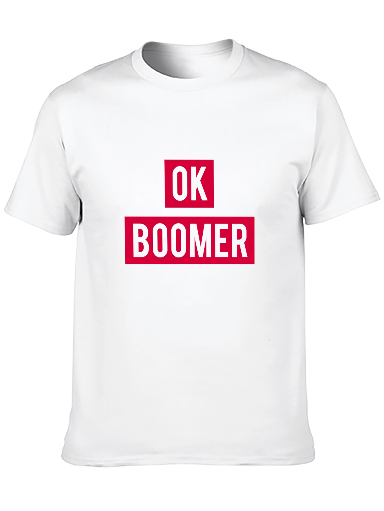 Ok Boomer Graphic Tee - Black Cotton T-Shirt
