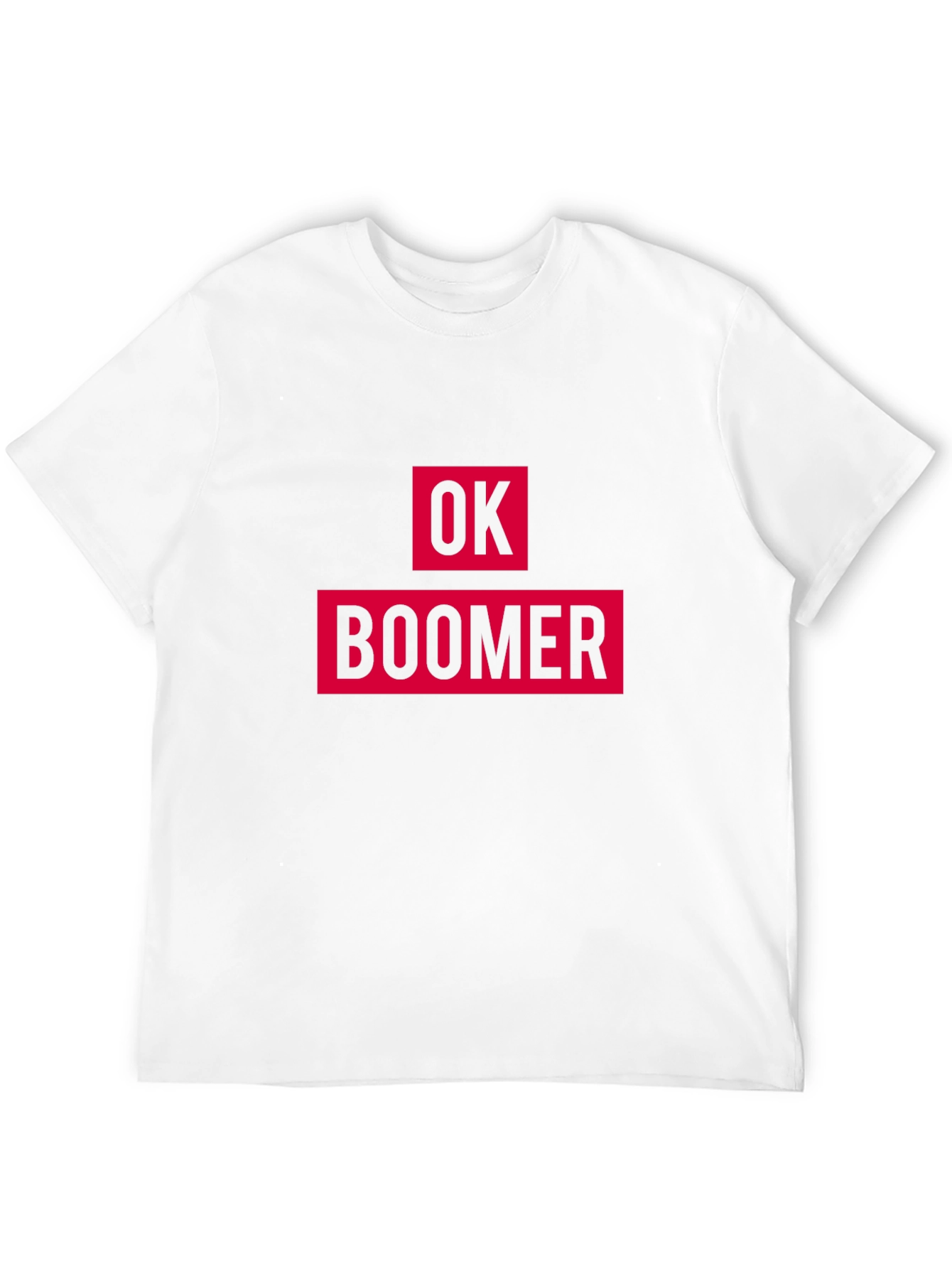 Ok Boomer Graphic Tee - Black Cotton T-Shirt
