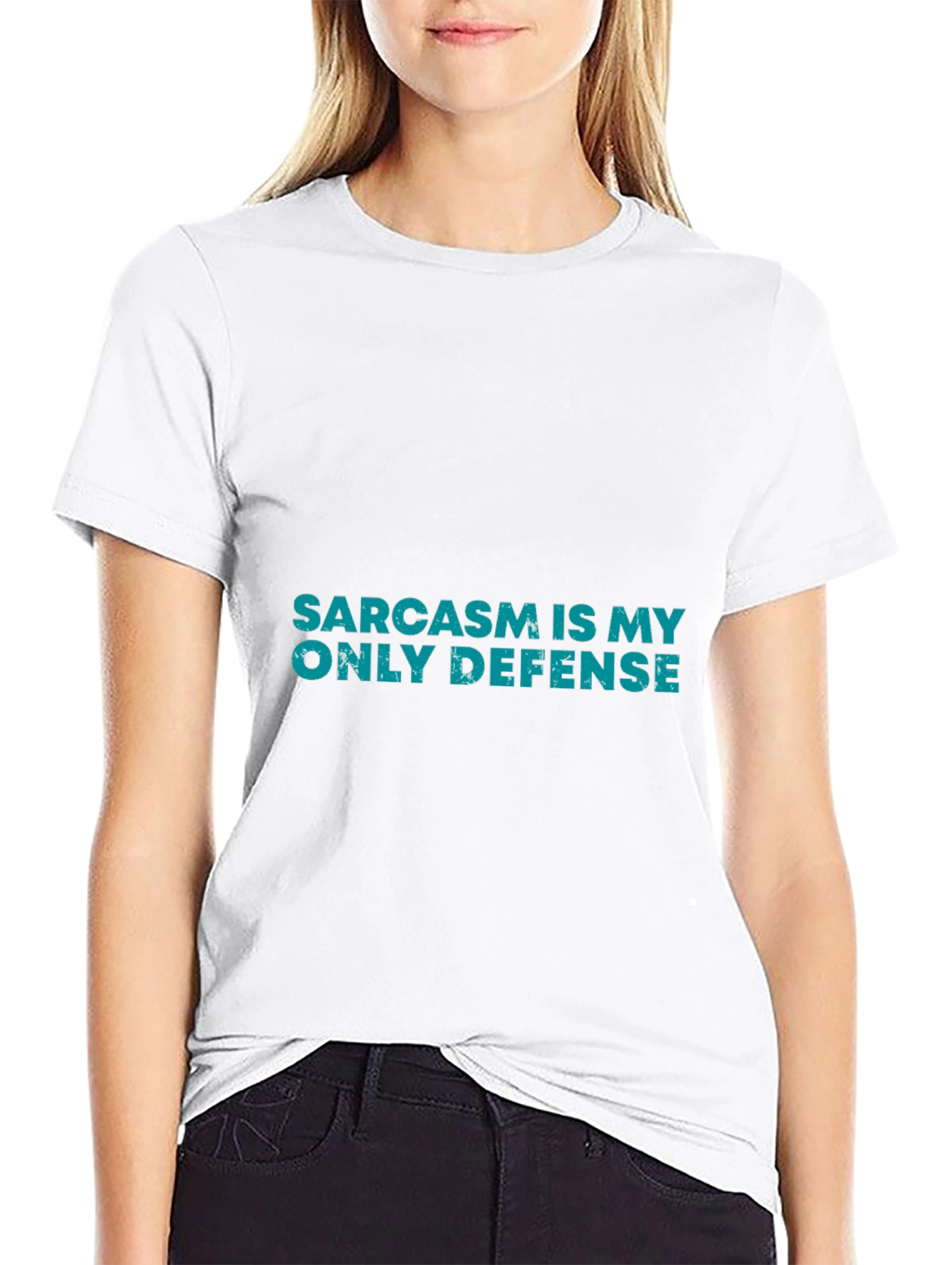 Sarcasm is My Only Defense Graphic T-Shirt
