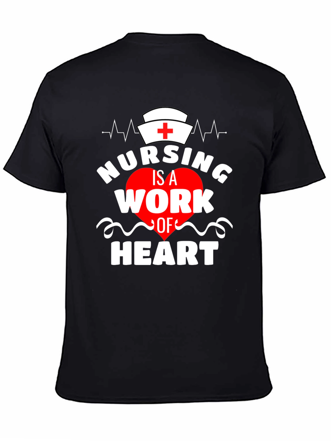 Nursing is a Work of Heart T-Shirt