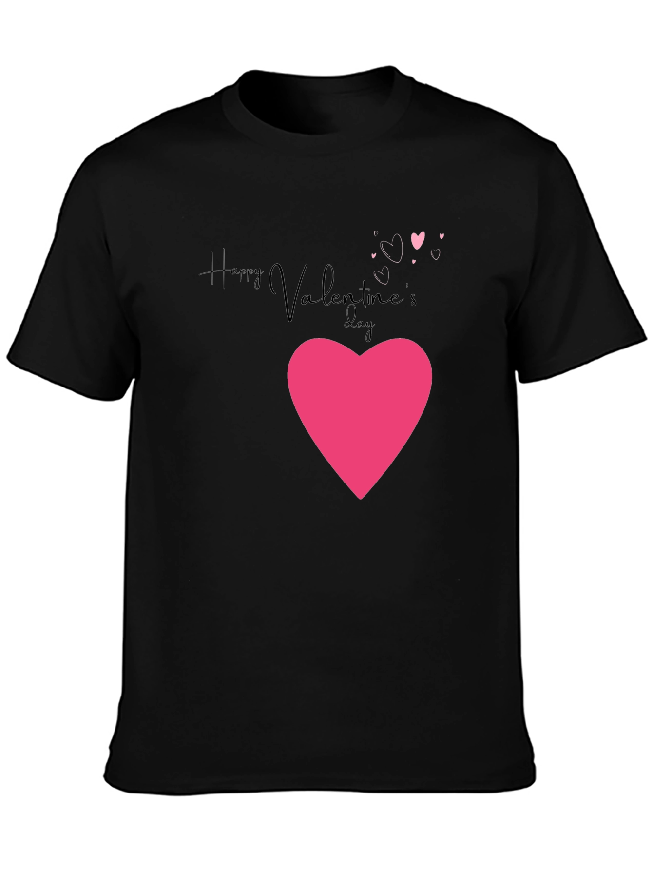 Valentines Day Heart Graphic T-Shirt