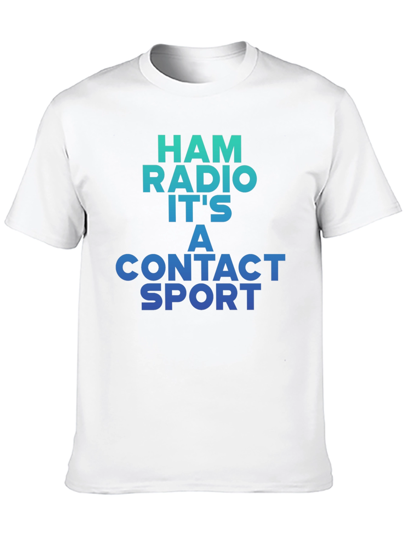 Ham Radio Contact Sport Graphic Tee