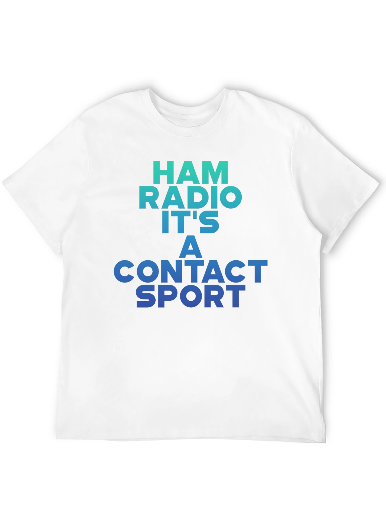 Ham Radio Contact Sport Graphic Tee