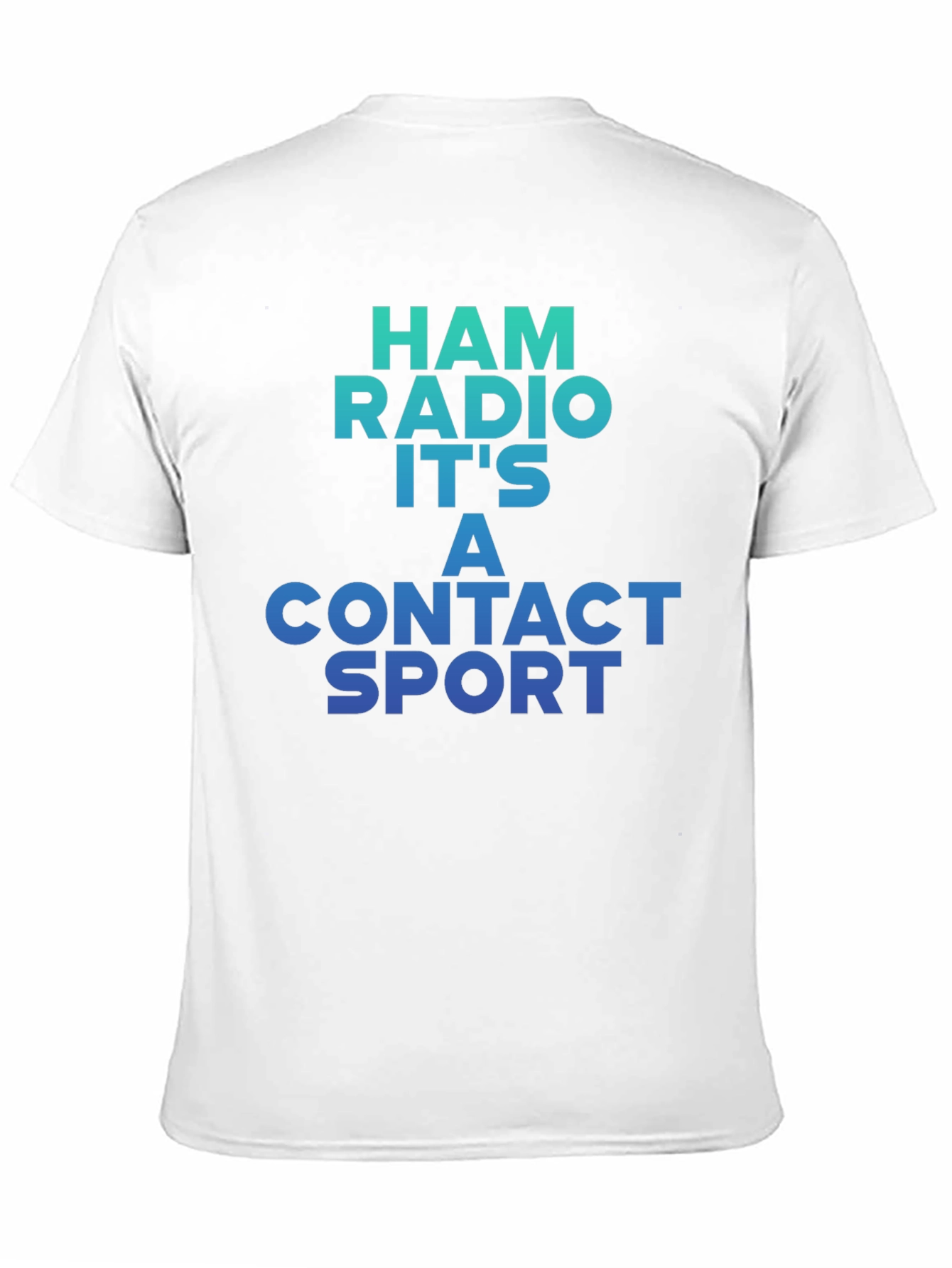 Ham Radio Contact Sport Graphic Tee