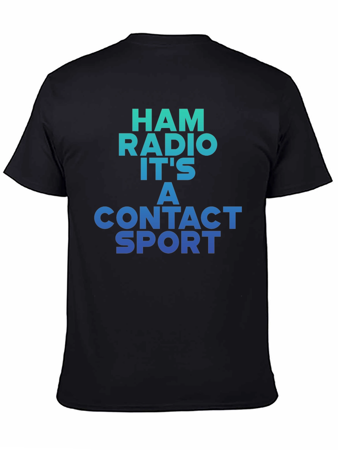 Ham Radio Contact Sport Graphic Tee