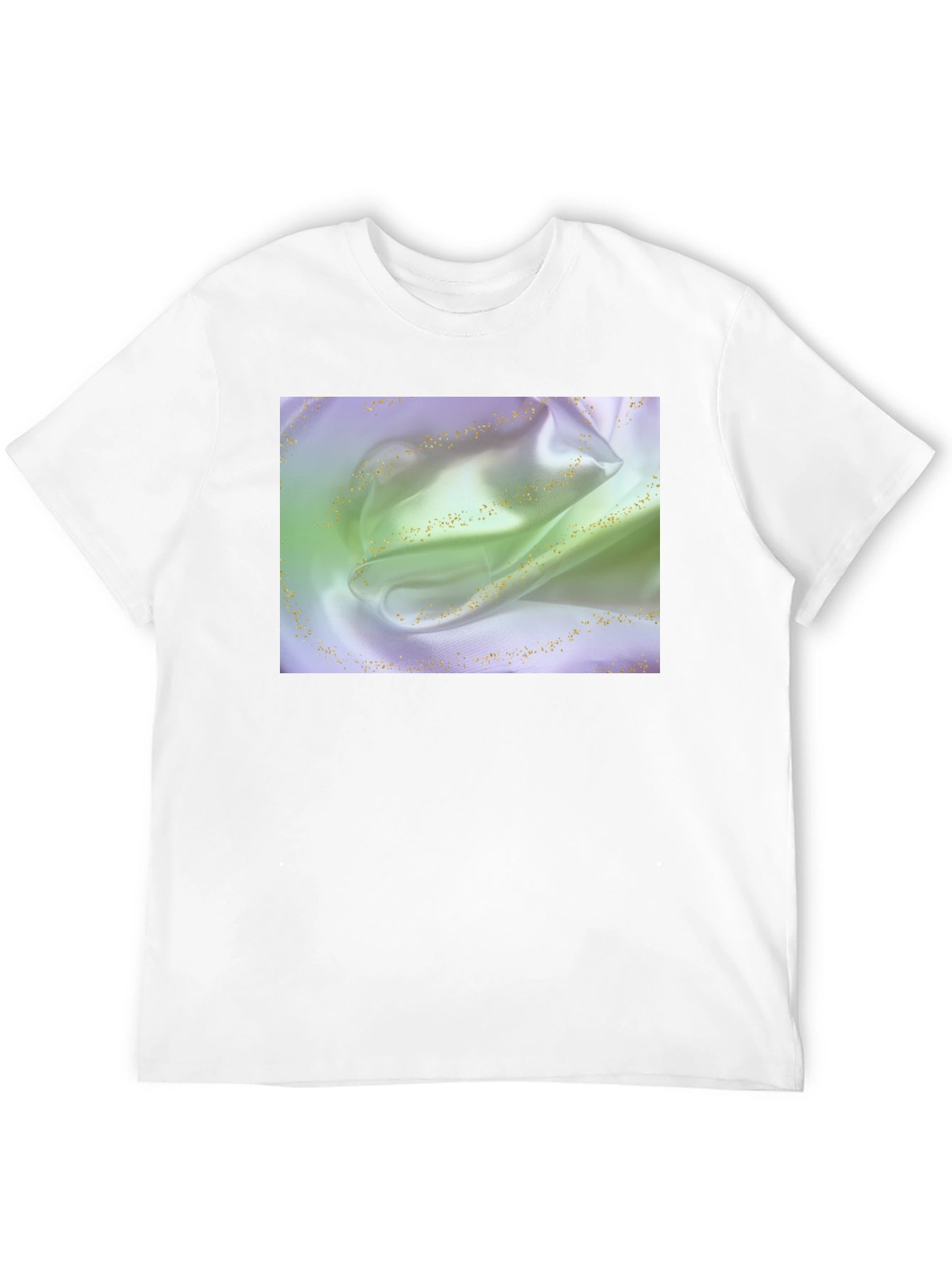 Silk Fabric Graphic Tee - Stylish and Soft