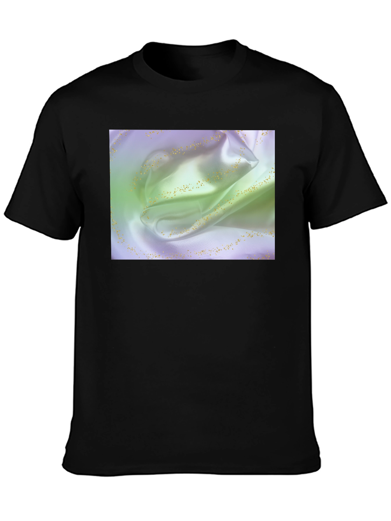Silk Fabric Graphic Tee - Stylish and Soft